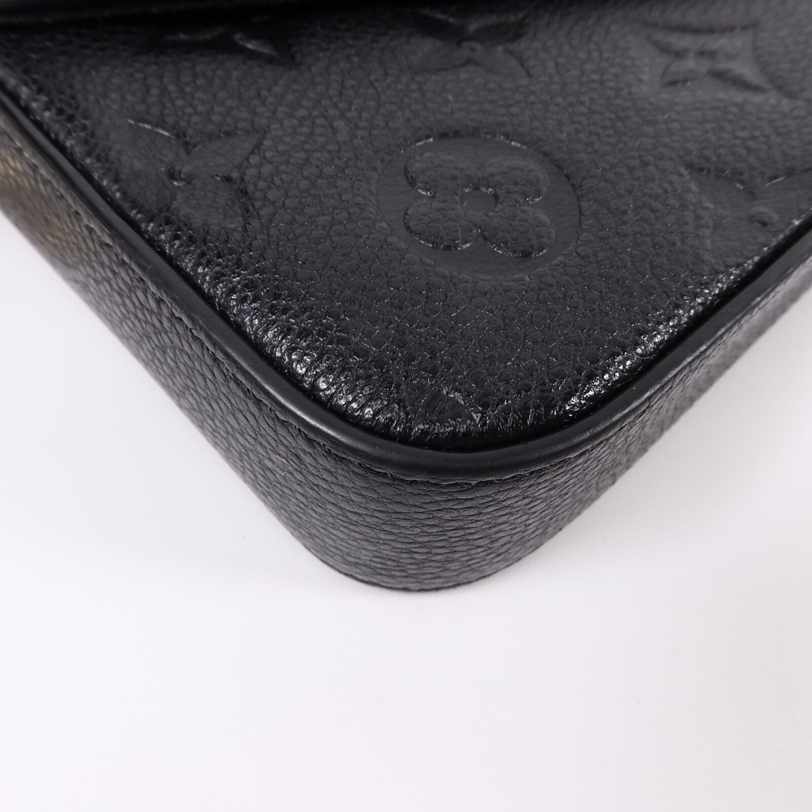 LOUIS VUITTON Monogram Empreinte Felicie Pochette鏈帶肩背袋