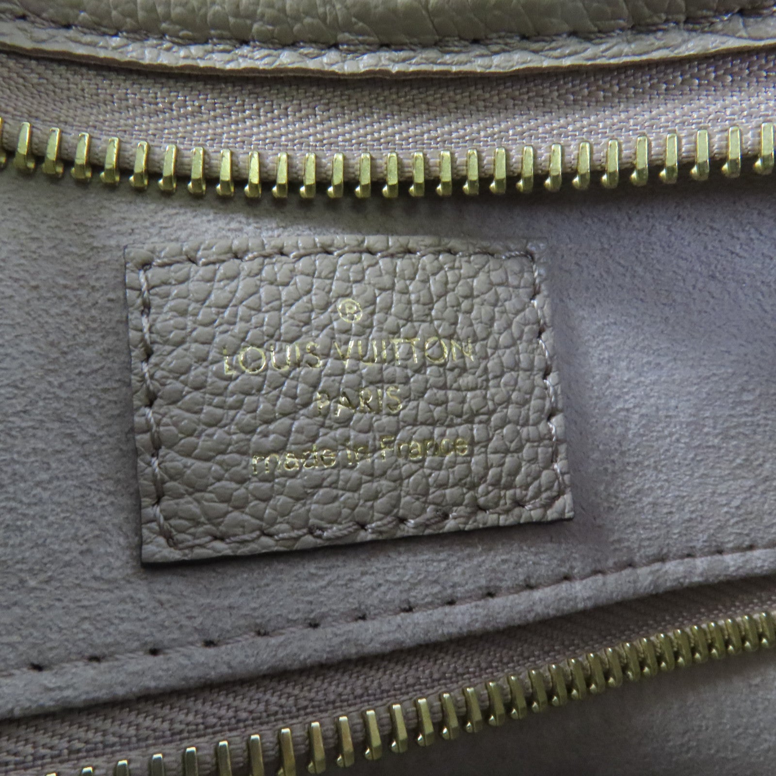 LOUIS VUITTON Monogram Empreinte Carryall PM金扣肩背袋