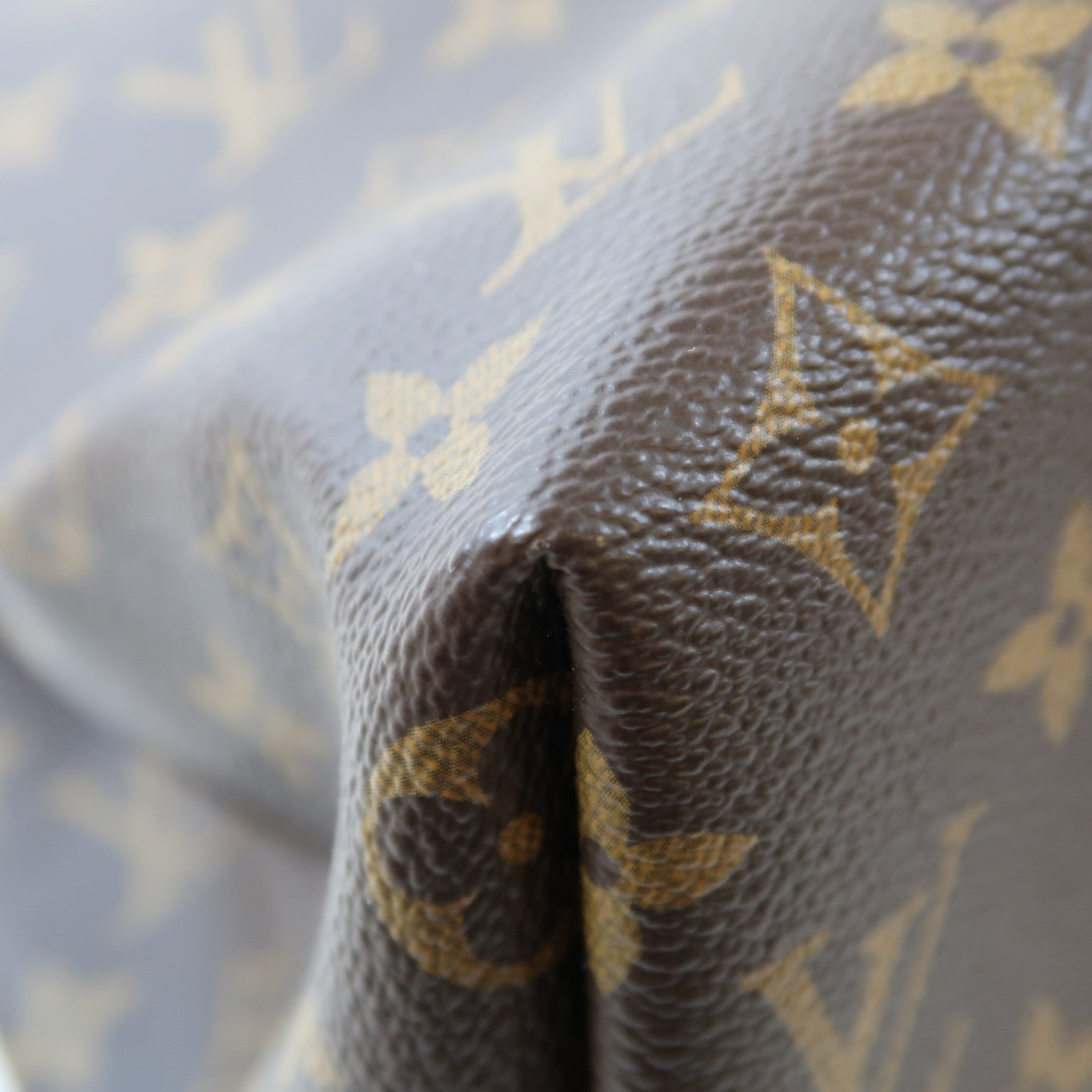 LOUIS VUITTON Monogram Graceful MM金扣肩背袋啡色