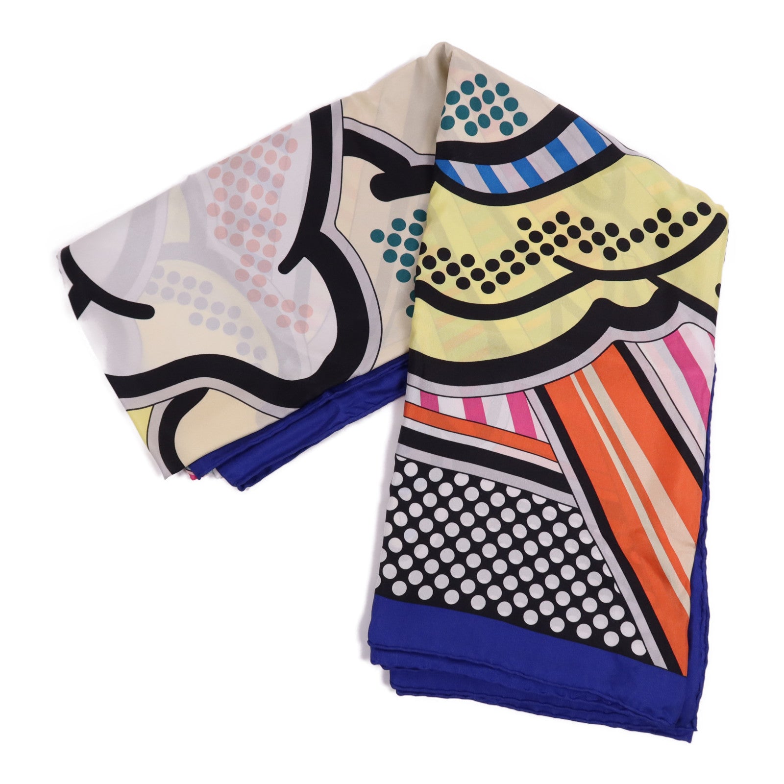 HERMES 絲質Scarf 140X140絲巾Multicolor