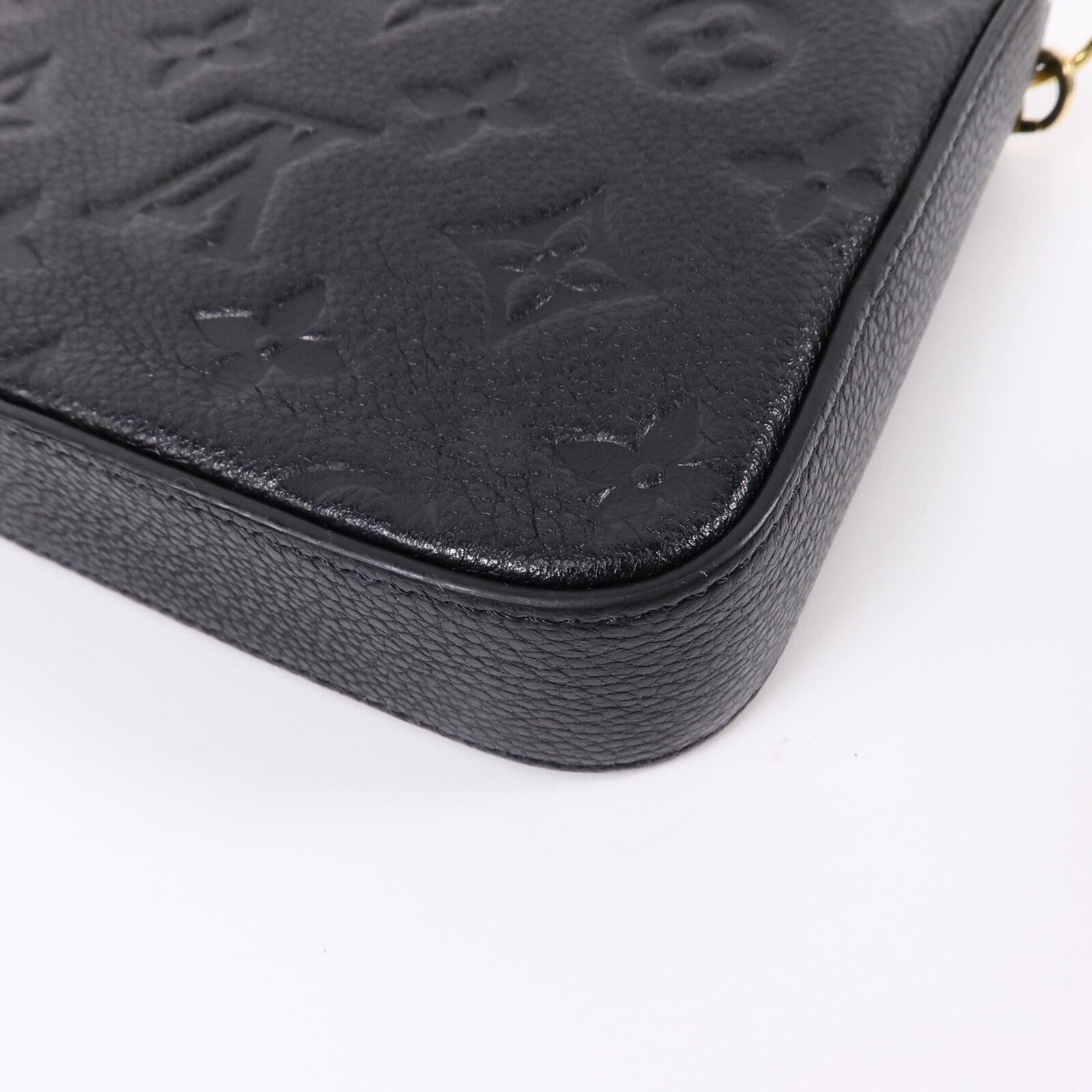 LOUIS VUITTON Monogram Empreinte Felicie Pochette鏈帶肩背袋