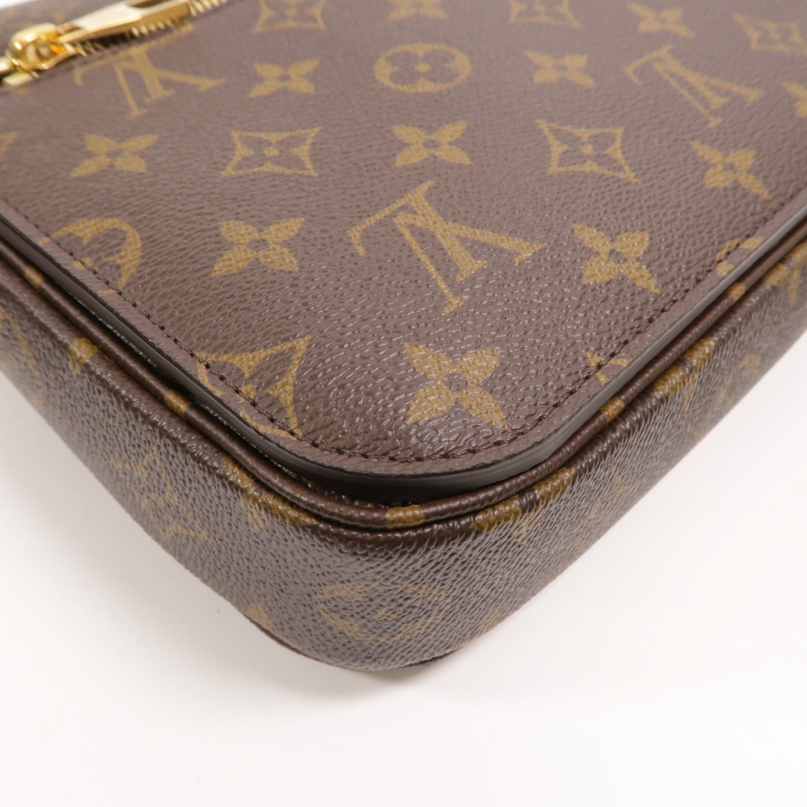 LOUIS VUITTON Monogram Pochette Metis MM金扣手挽肩背兩用袋