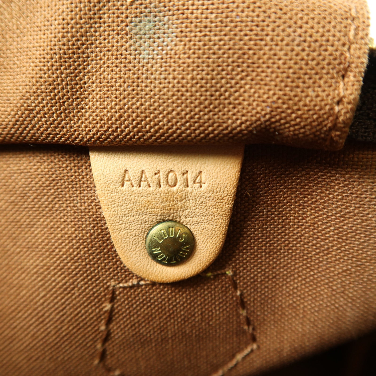LOUIS VUITTON Monogram Speedy 30金扣手挽袋啡色