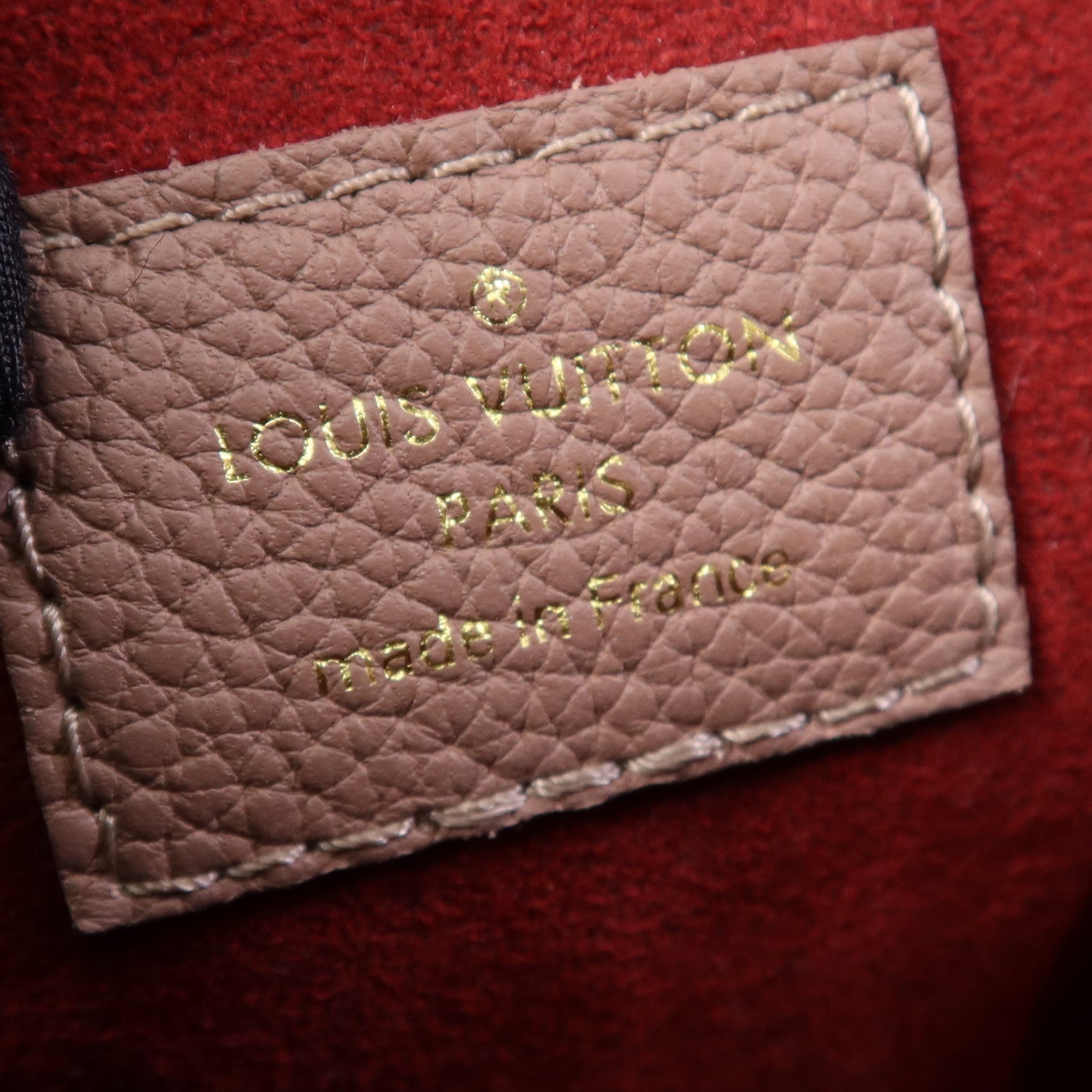 LOUIS VUITTON Monogram Empreinte Saint Sulpice金扣肩背袋