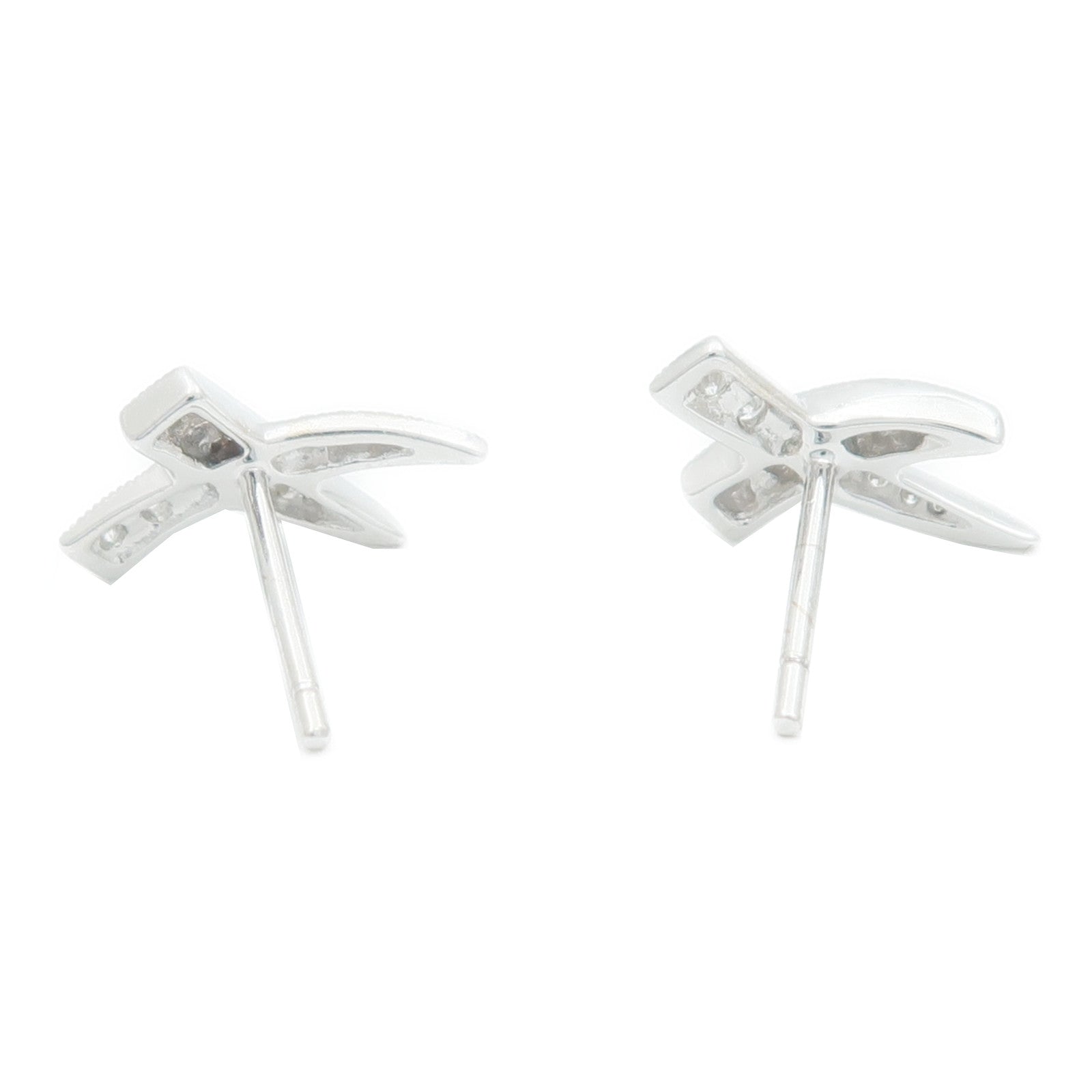 JEWELRY 18K白金Diamond Earrings鑽石耳環