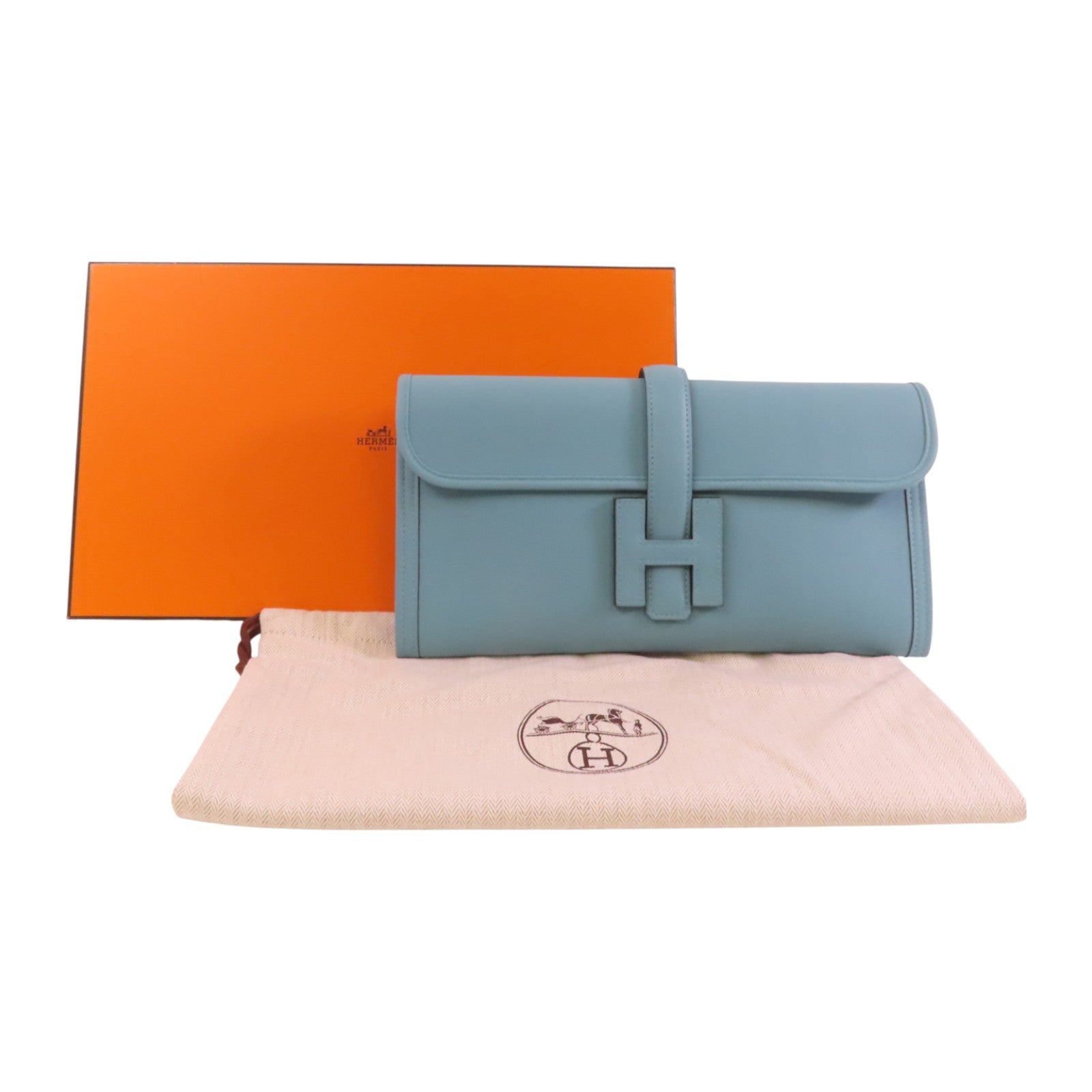 HERMES Swift皮革Jige 29手拿包