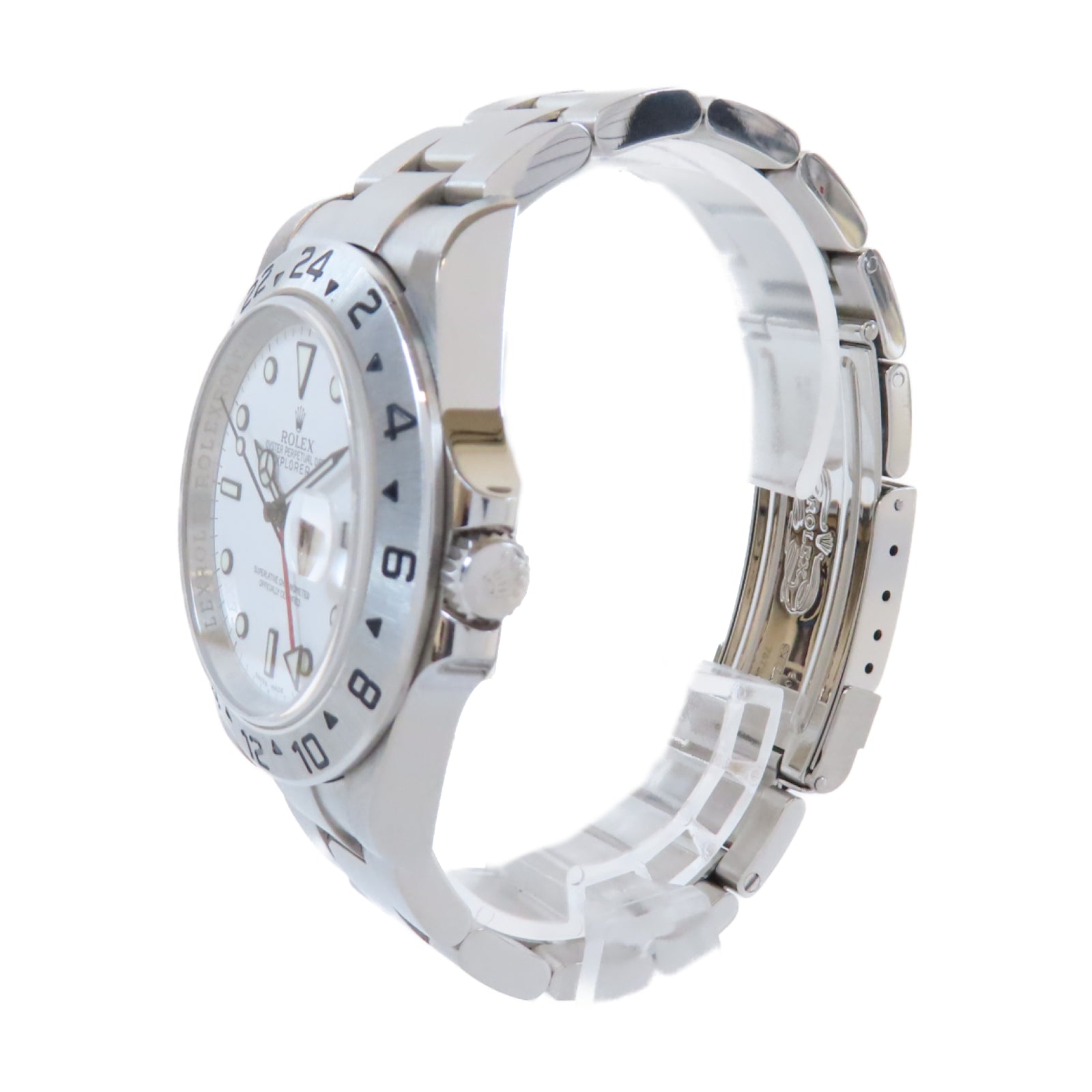 ROLEX Explorer II不鏽鋼自動機芯手錶白色