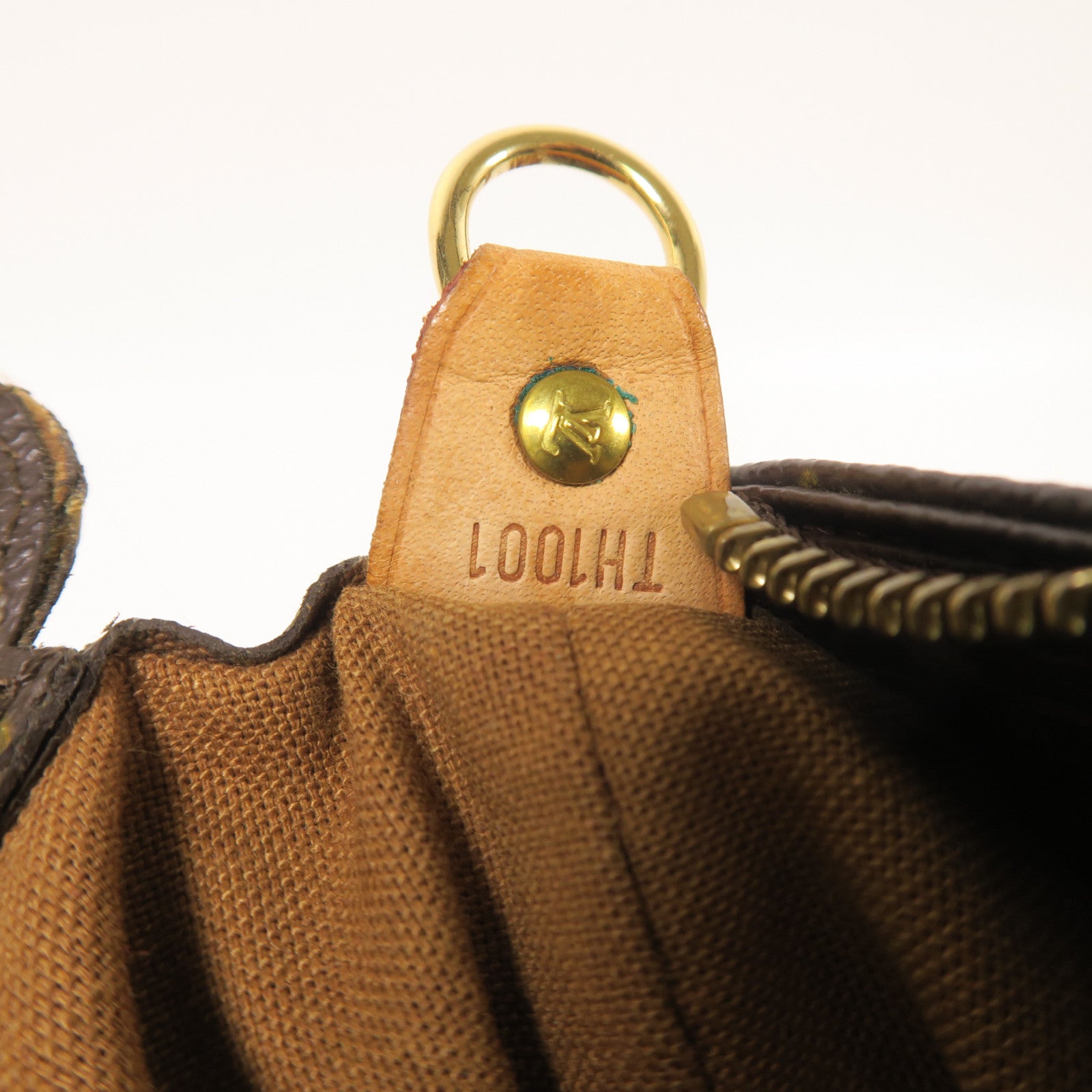 LOUIS VUITTON Monogram Cabas Alto金扣肩背袋