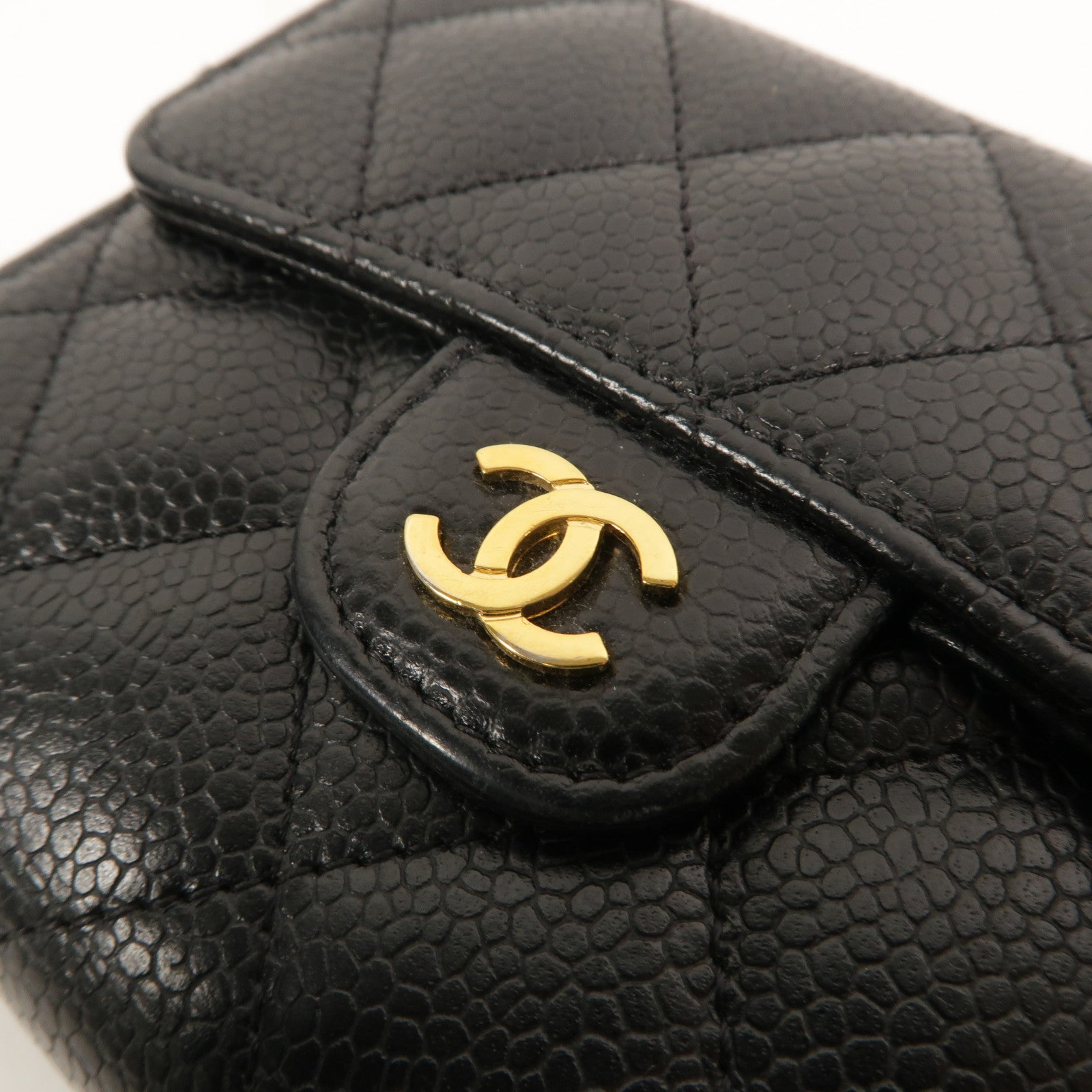CHANEL 牛皮皮革Classic Small Flap Wallet錢包