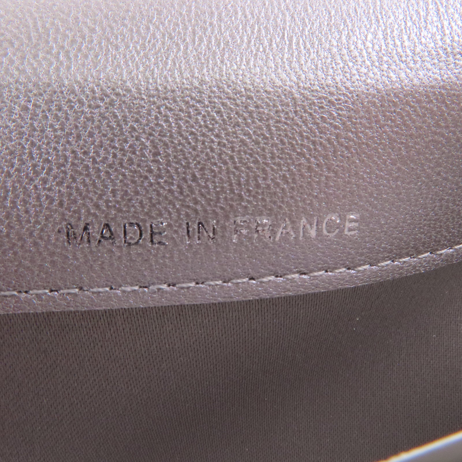 CHANEL 羊皮皮革Long Wallet銀扣錢包