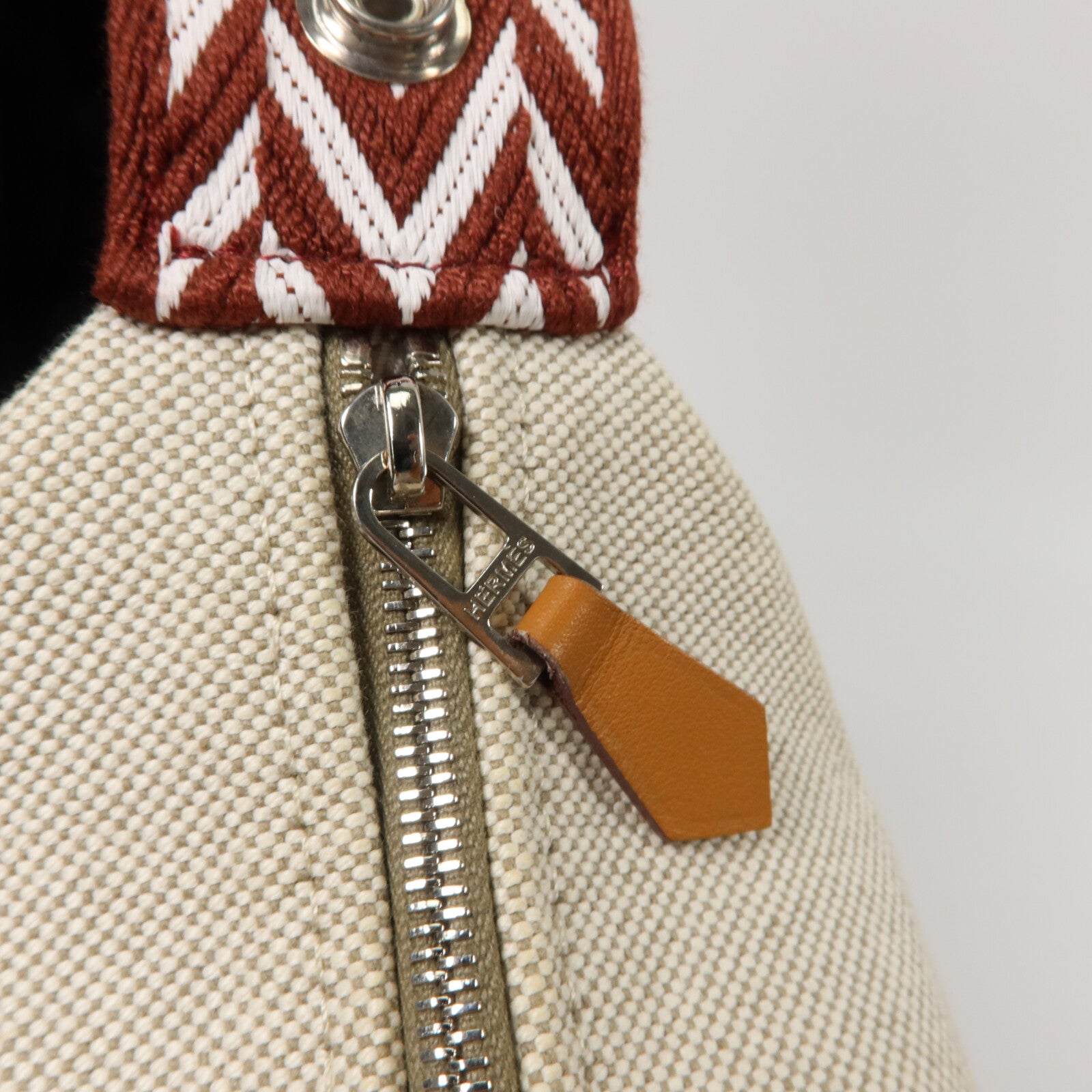 HERMES 帆布Bride a Brac PM手挽袋