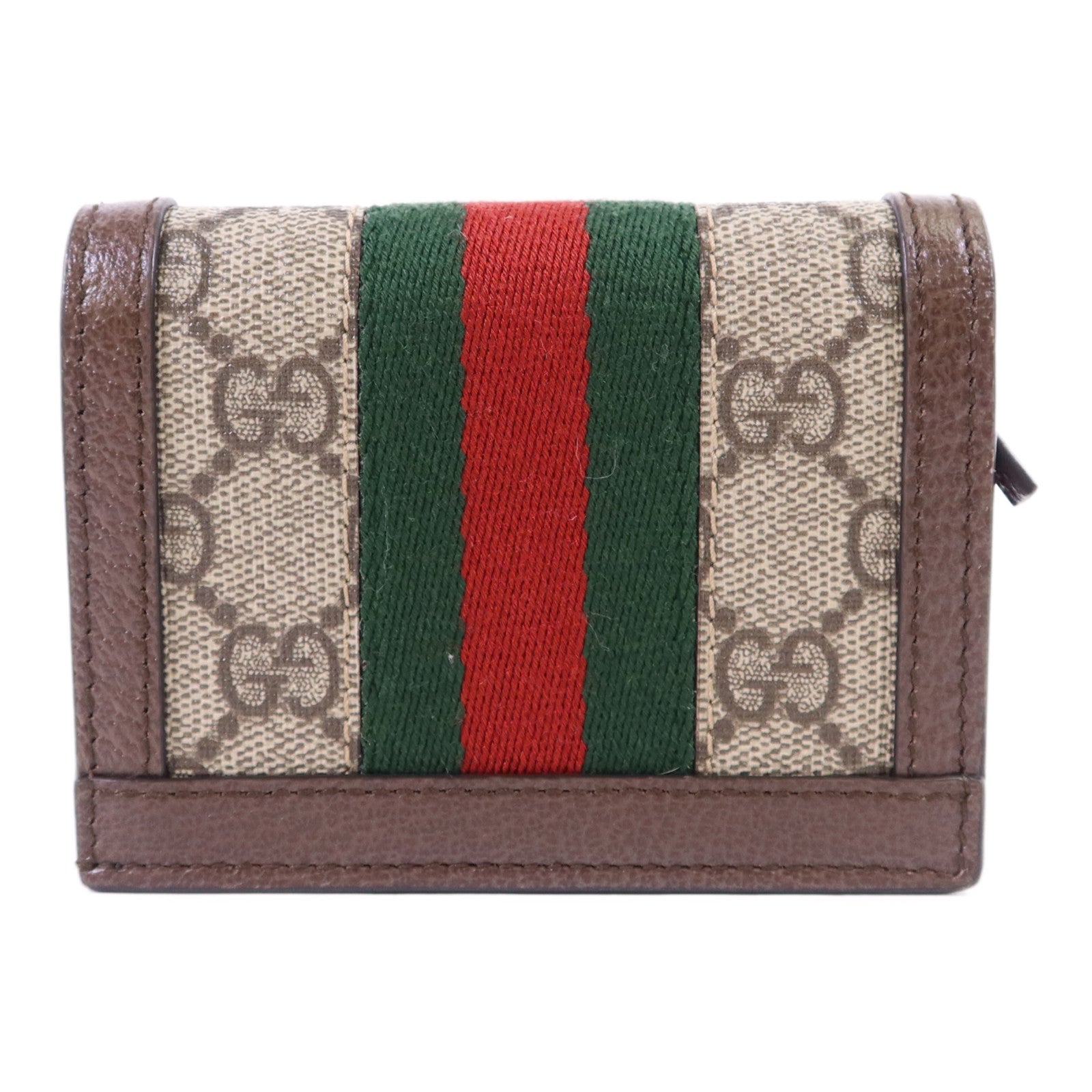 GUCCI 塗層帆布Ophidia Case Wallet金扣錢包