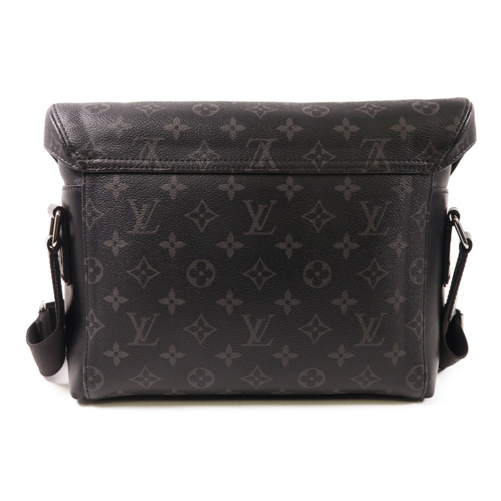 LOUIS VUITTON LV Messenger PM Voyager Shoulder Bag M40511 Monogram Eclipse Black