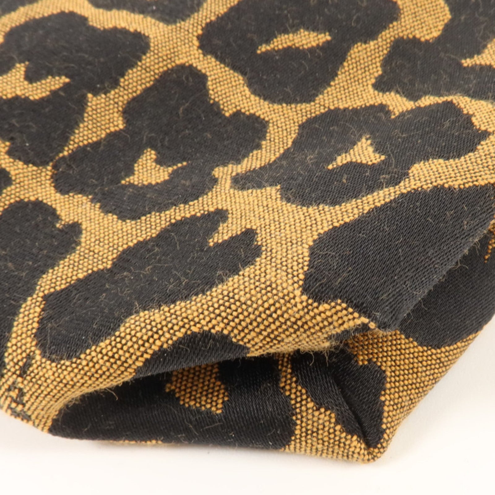 FENDI 帆布Vintage Cosmetic Pouch金扣小袋