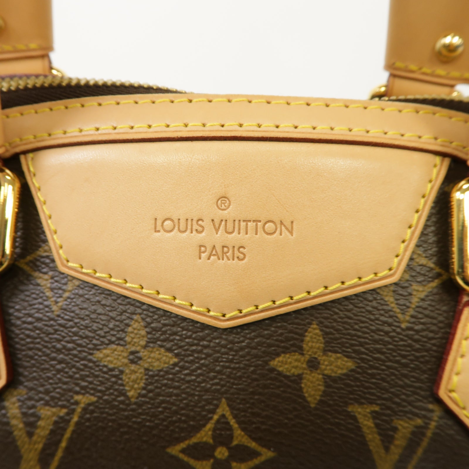 LOUIS VUITTON Monogram Retiro PM金扣手挽肩背兩用袋啡色