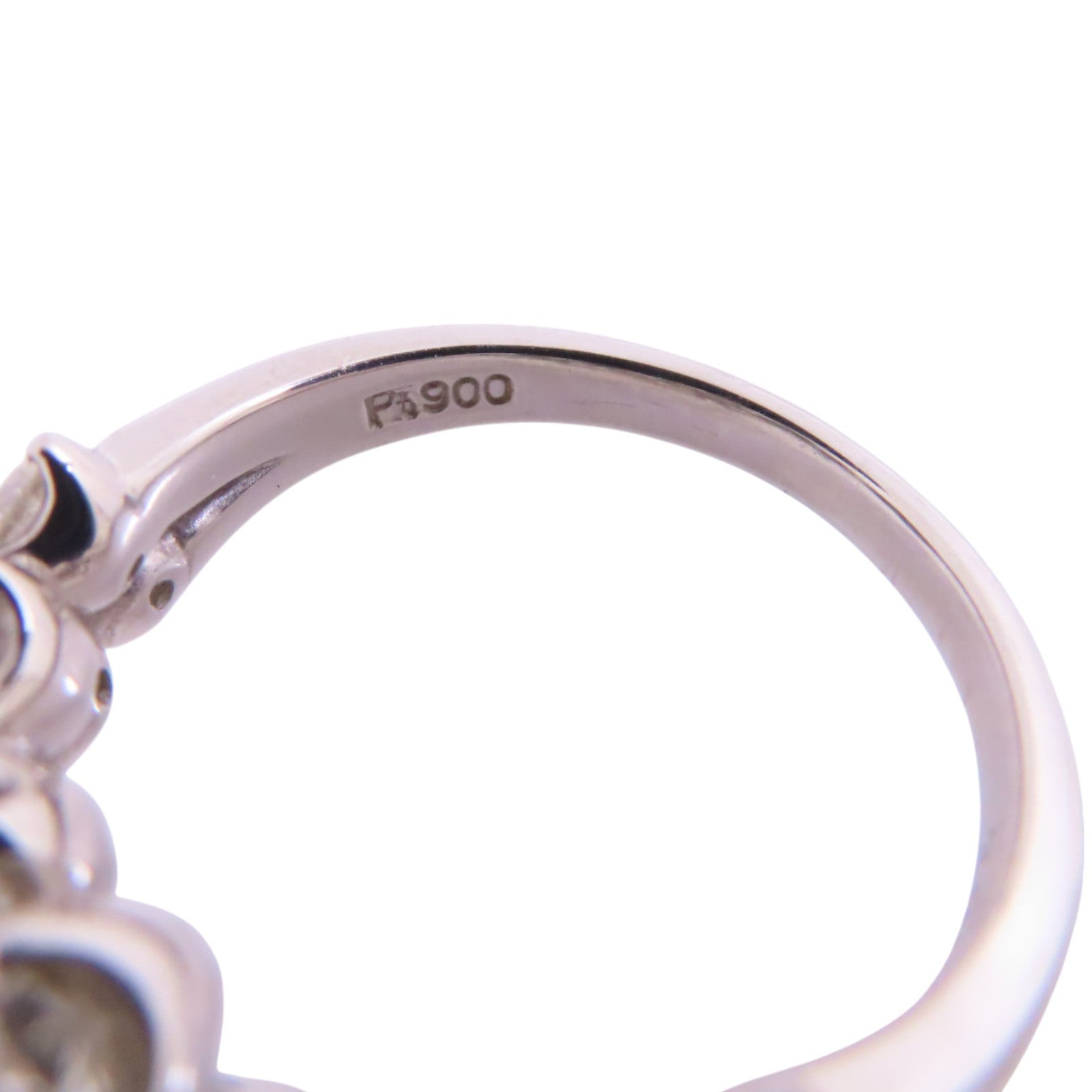 JEWELRY 【激減優惠】PT900鉑金/鑽石Diamond Ring戒指US#6.5
