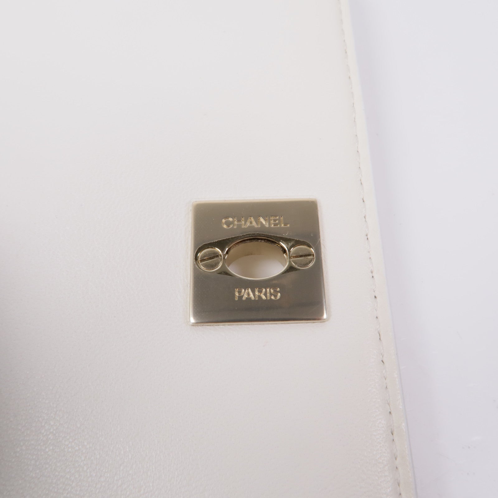 CHANEL 【激減優惠】羊皮皮革Chain Shoulder金扣鏈帶肩背袋