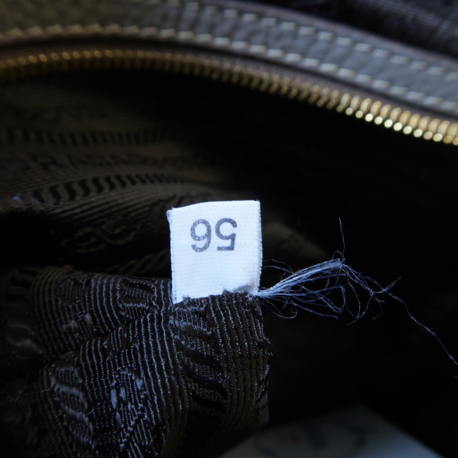 PRADA 【激減優惠】牛皮皮革2 Way Shoulder Bag金扣手挽肩背兩用袋灰色