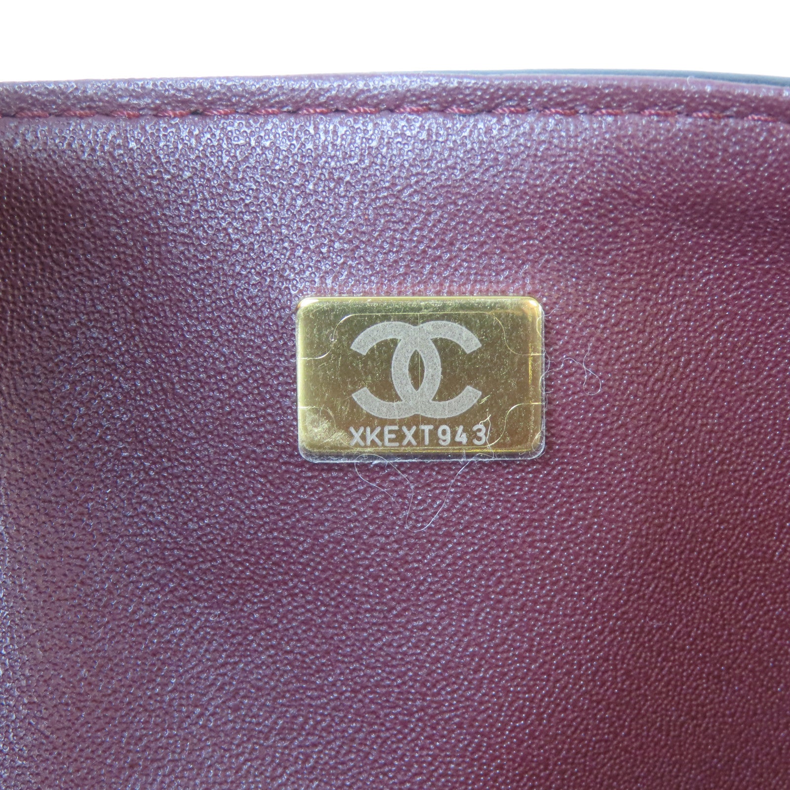 CHANEL 【激減優惠】菱格牛皮皮革2.55 24cm金扣鏈帶肩背袋鏈帶肩背袋