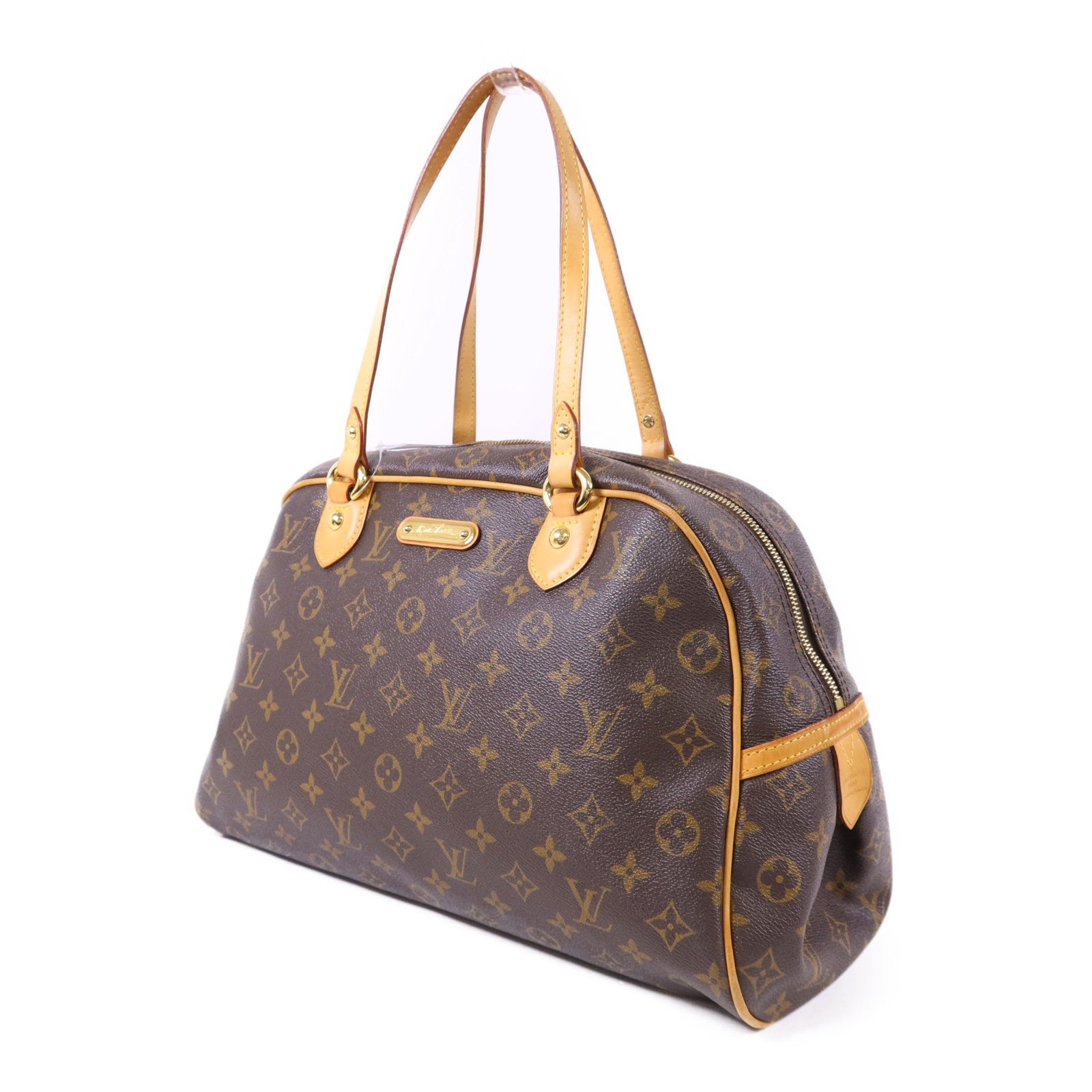 LOUIS VUITTON Monogram Montorgueil GM金扣肩背袋