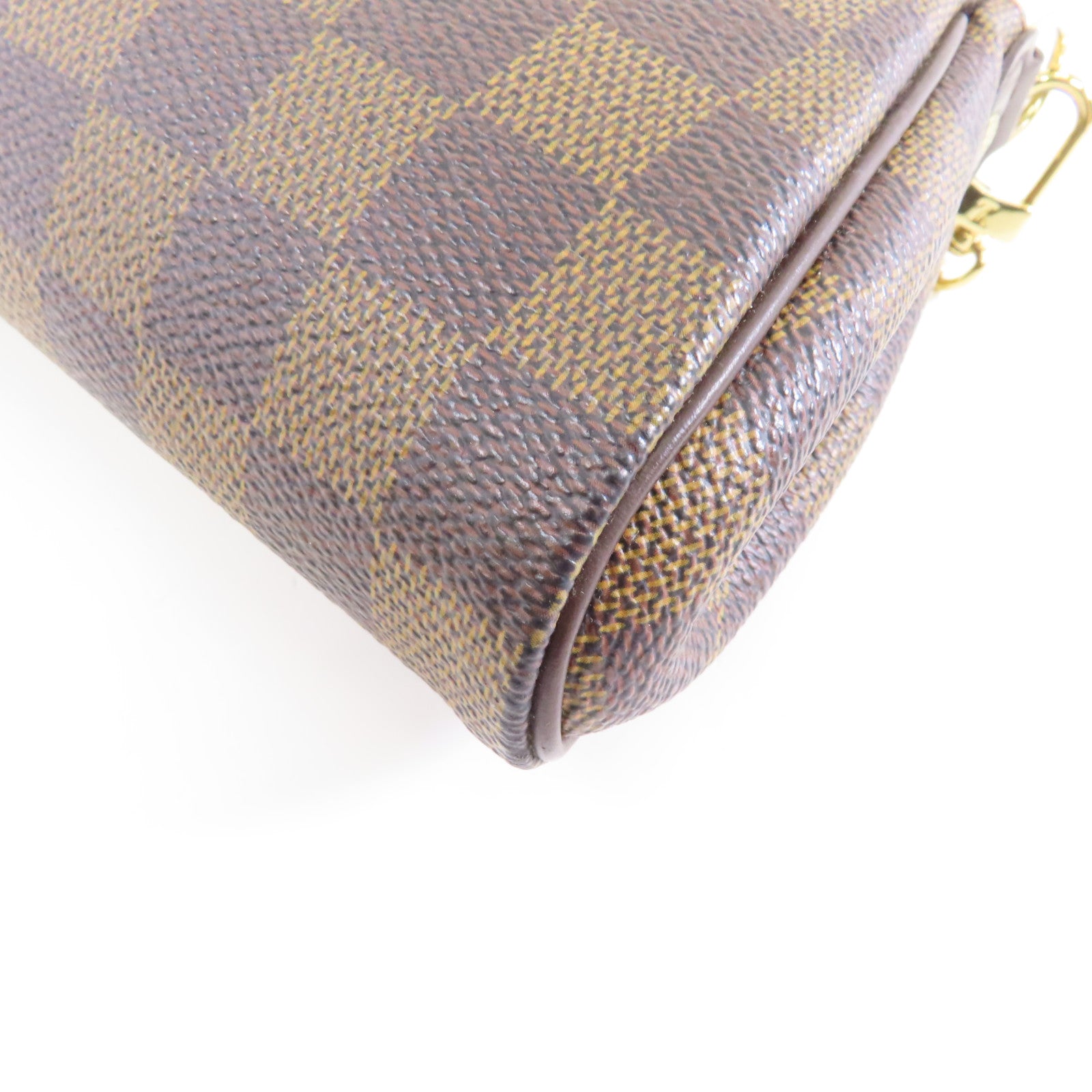 LOUIS VUITTON 【激減優惠】Damier Eva金扣手挽肩背兩用袋棕色