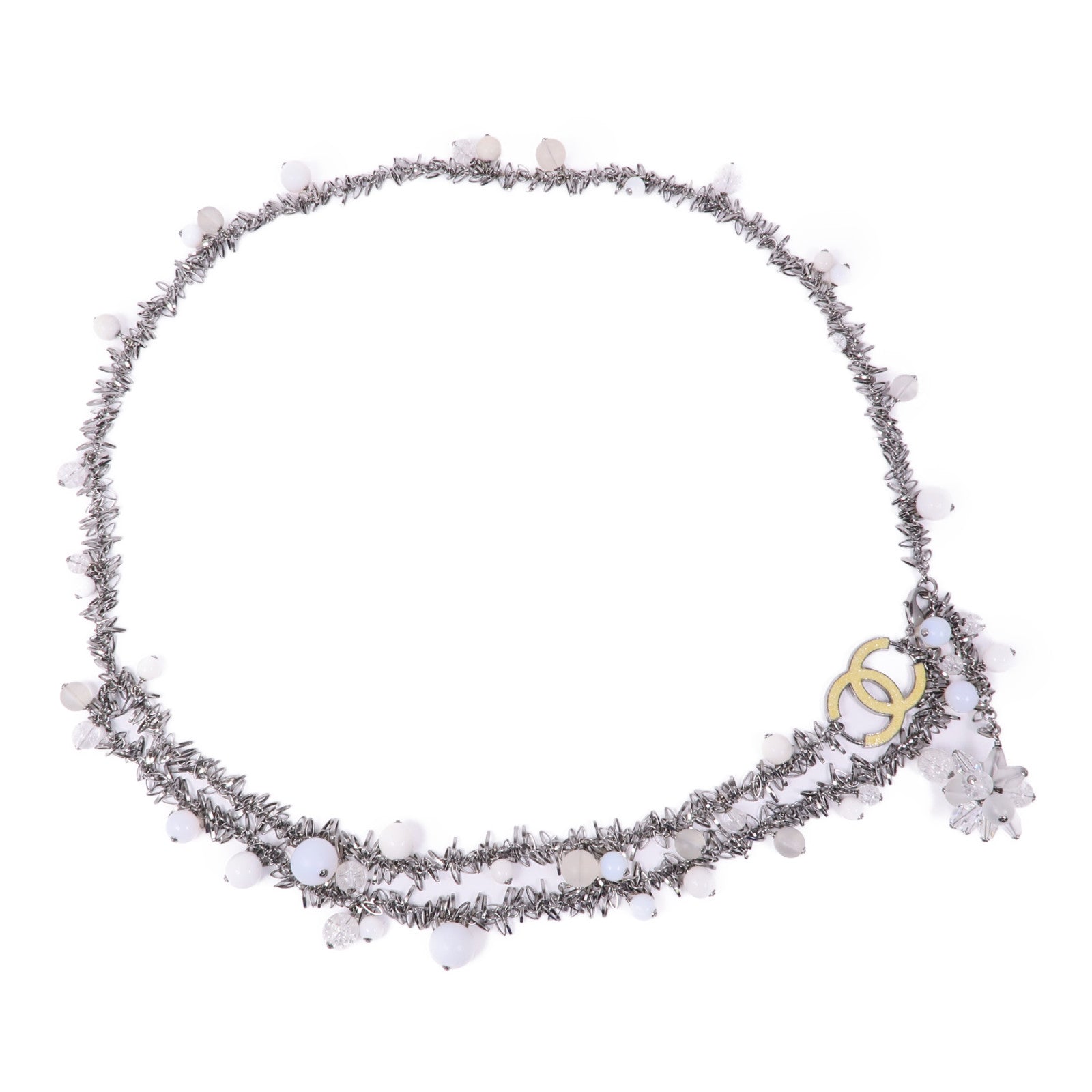 CHANEL 【激減優惠】金屬/PVC CC Logo Chain Belt腰帶