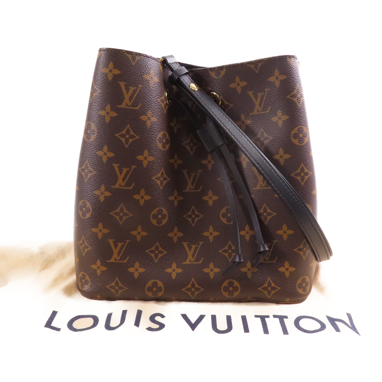 LOUIS VUITTON Monogram Neo Noe MM金扣肩背袋