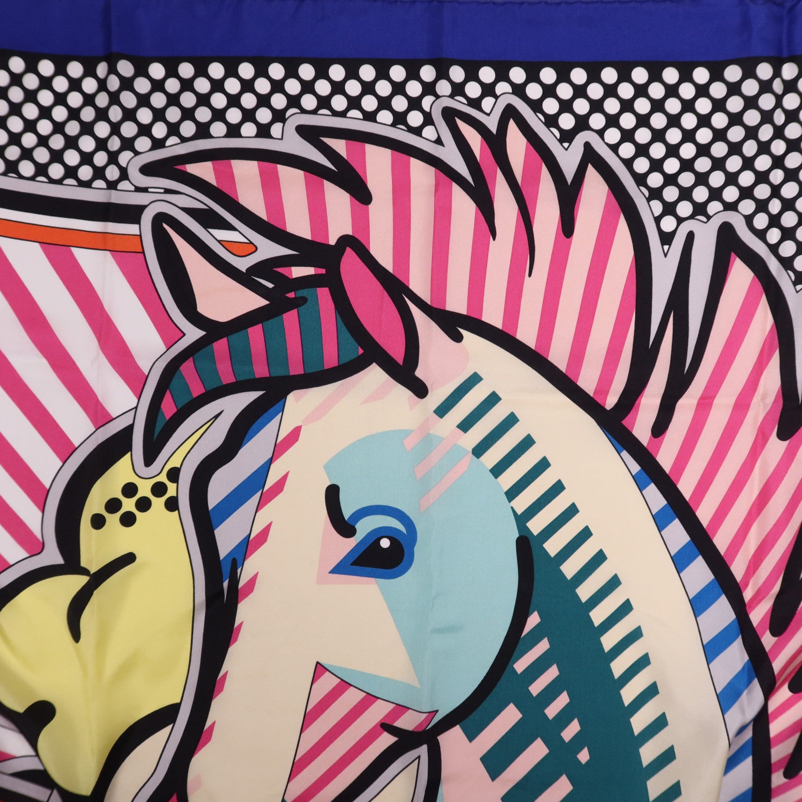 HERMES 絲質Scarf 140X140絲巾Multicolor