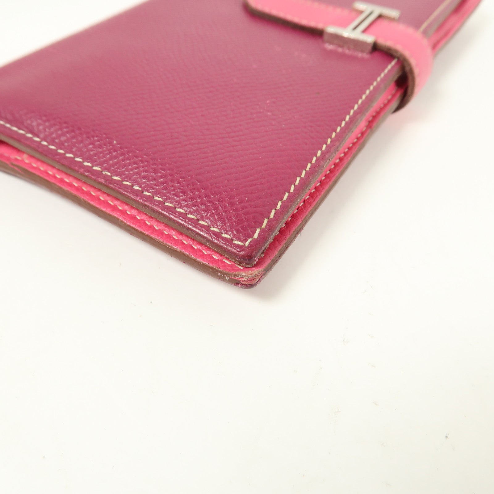 HERMES Epson皮革Bearn Long Wallet長錢包K5 Tosca