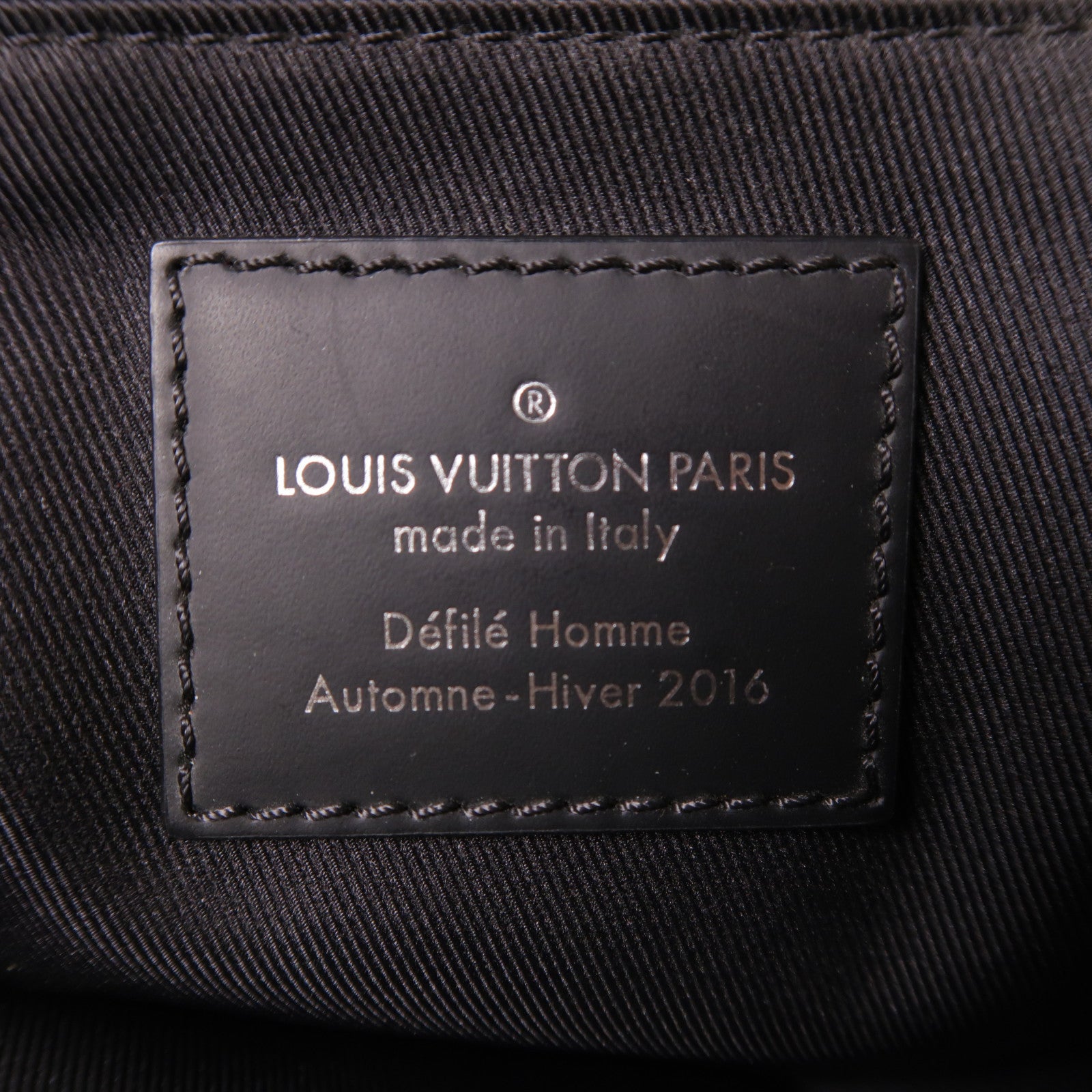 LOUIS VUITTON LV Messenger PM Voyager Shoulder Bag M40511 Monogram Eclipse Black