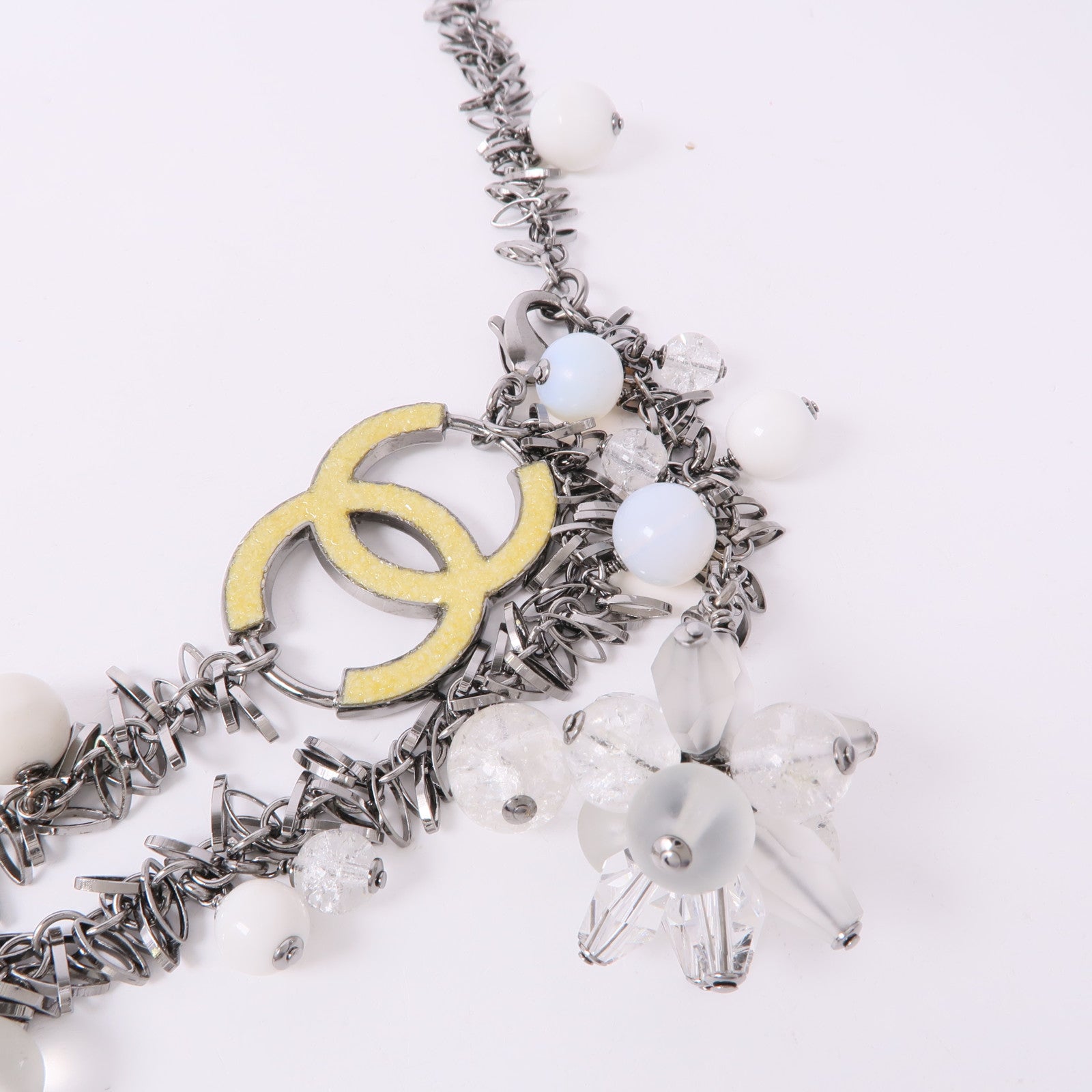 CHANEL 【激減優惠】金屬/PVC CC Logo Chain Belt腰帶