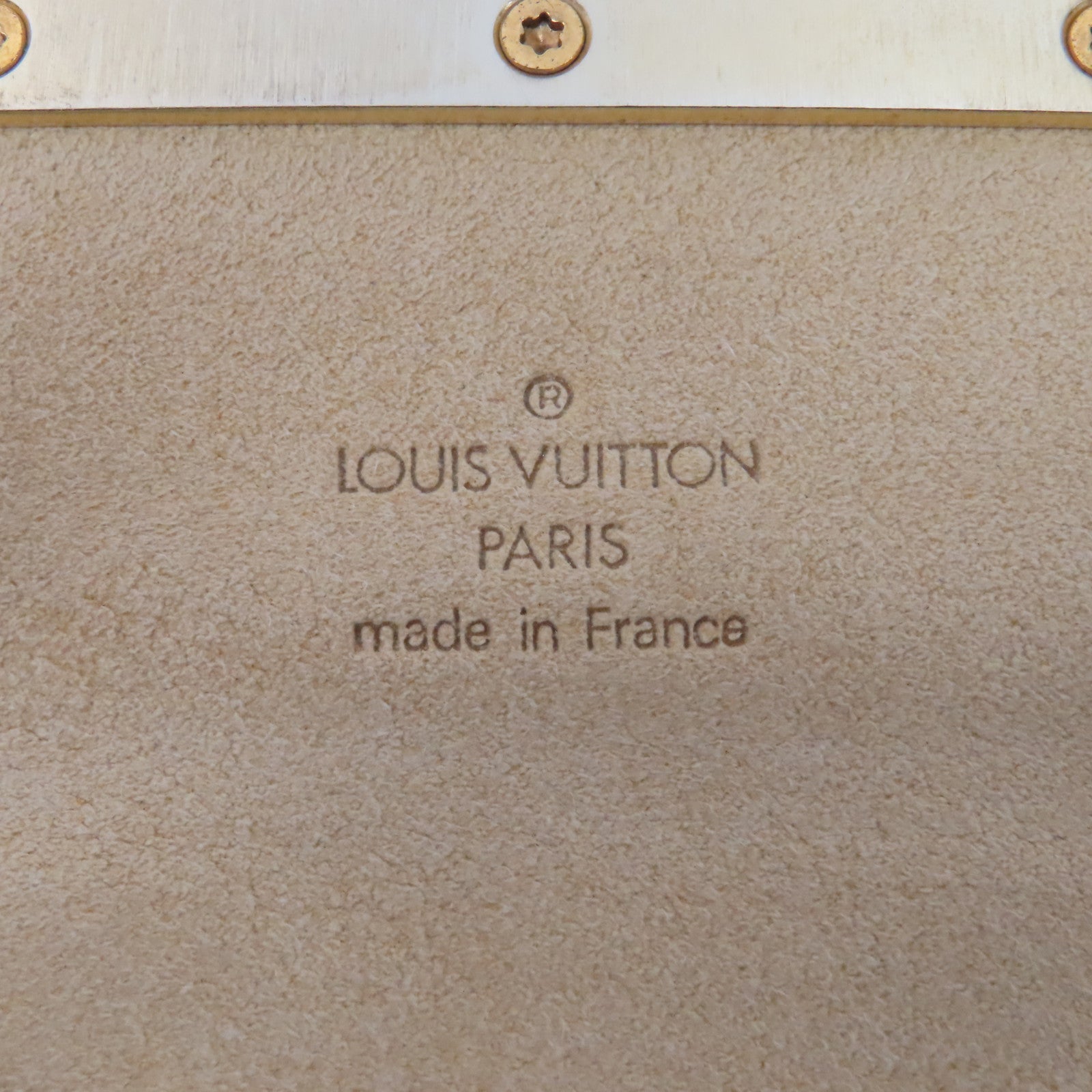 LOUIS VUITTON Monogram Pochette Beverly金扣肩背袋啡色