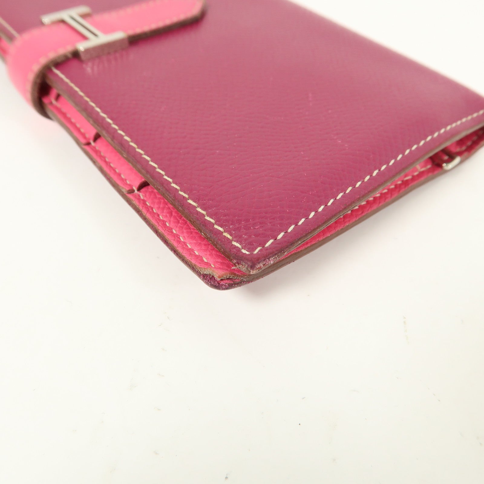 HERMES Epson皮革Bearn Long Wallet長錢包K5 Tosca