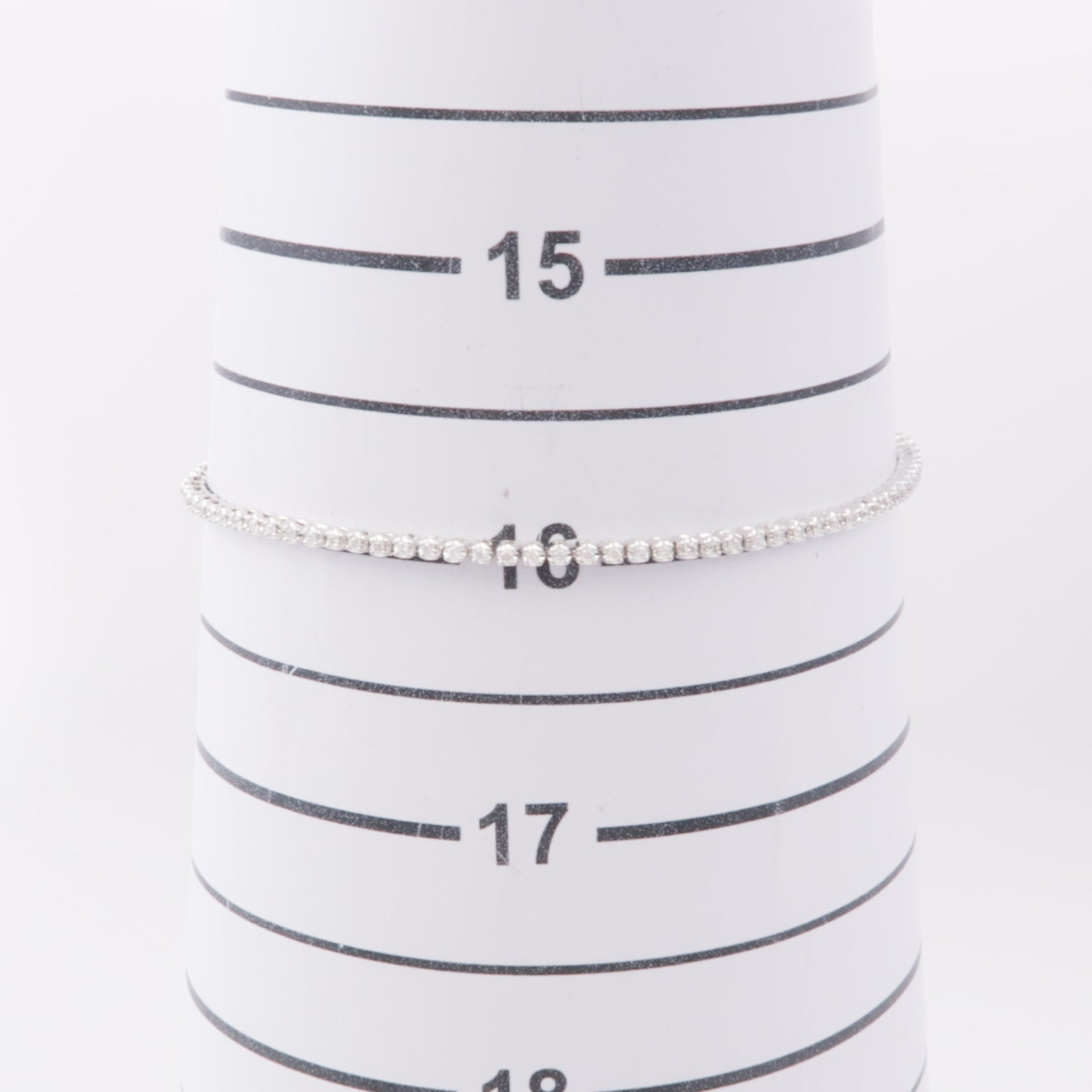 JEWELRY 18K白金Diamond Bracelet鑽石手鏈