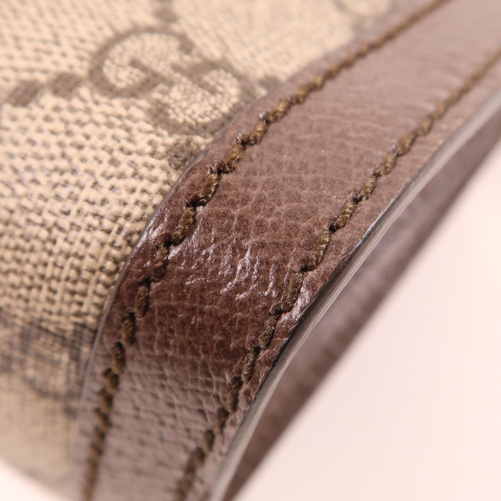 GUCCI 塗層帆布Ophidia GG金扣鏈帶肩背袋