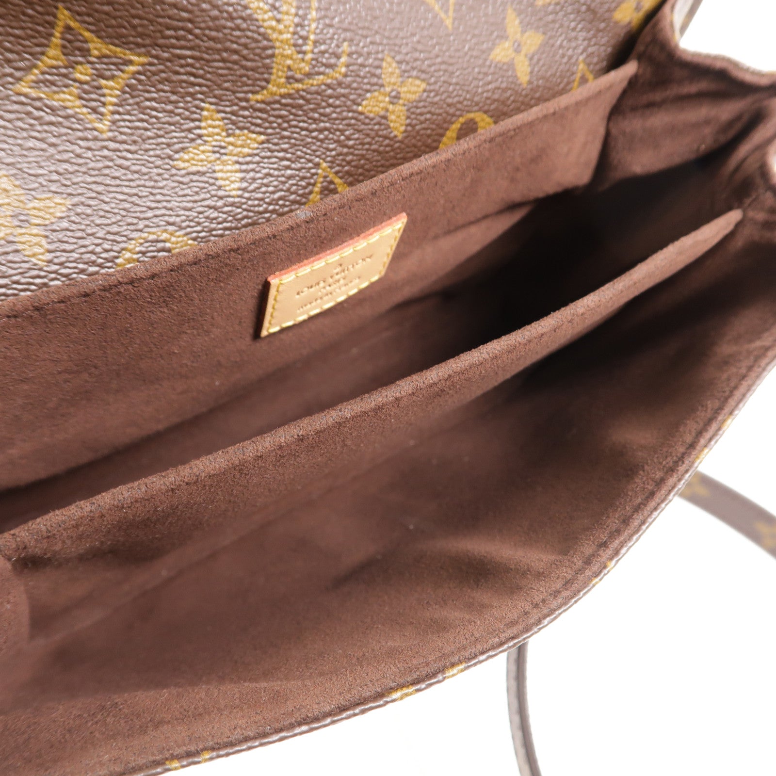 LOUIS VUITTON Monogram Pochette Metis MM金扣手挽肩背兩用袋