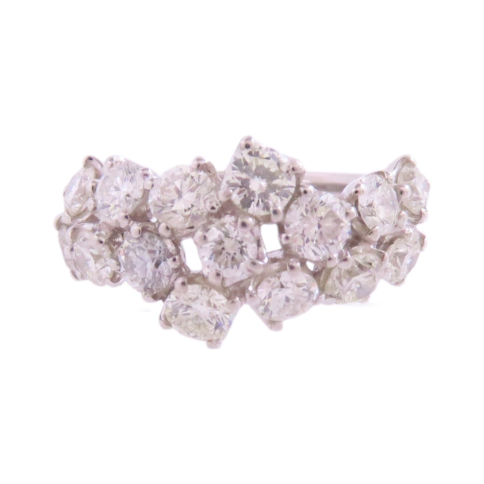JEWELRY 【激減優惠】PT900鉑金/鑽石Diamond Ring戒指US#6.5