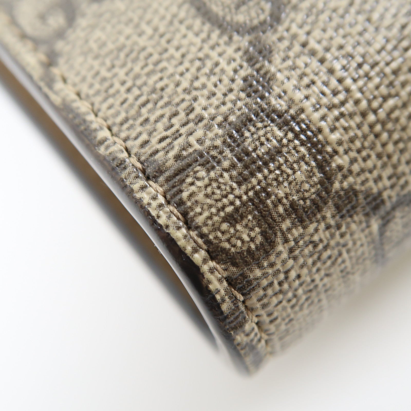 GUCCI 塗層帆布Dionysus Small銀扣鏈帶肩背袋棕色