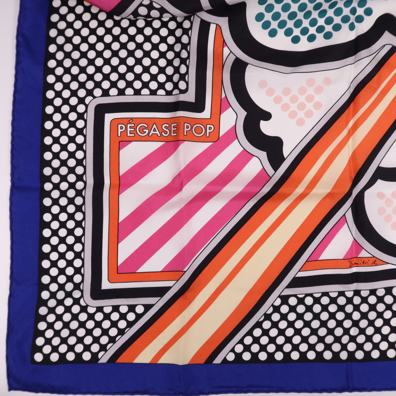 HERMES 絲質Scarf 140X140絲巾Multicolor
