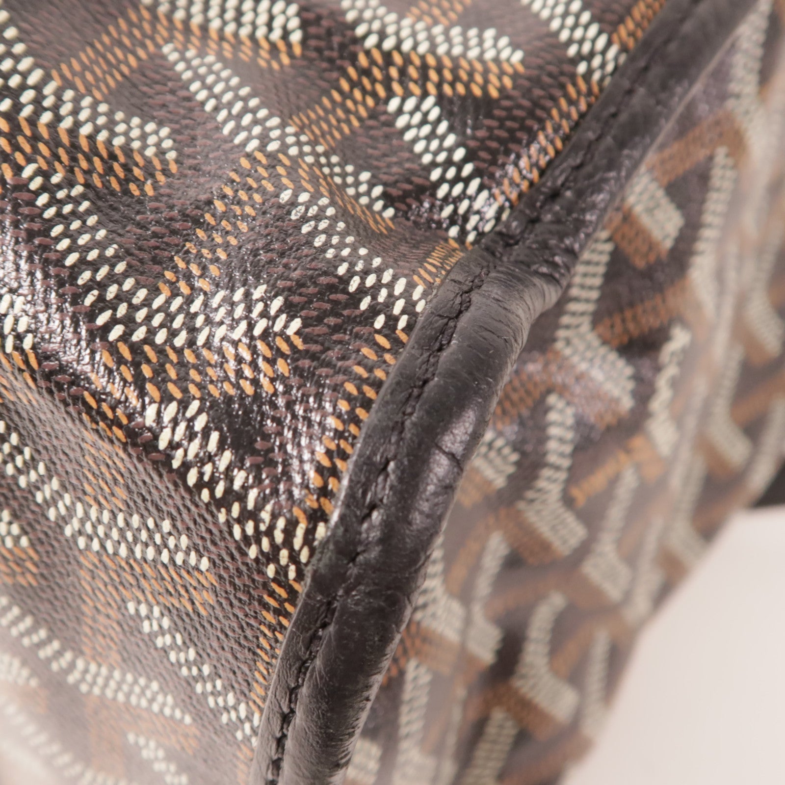 GOYARD 塗層帆布Saint Leger Backpack銀扣背包