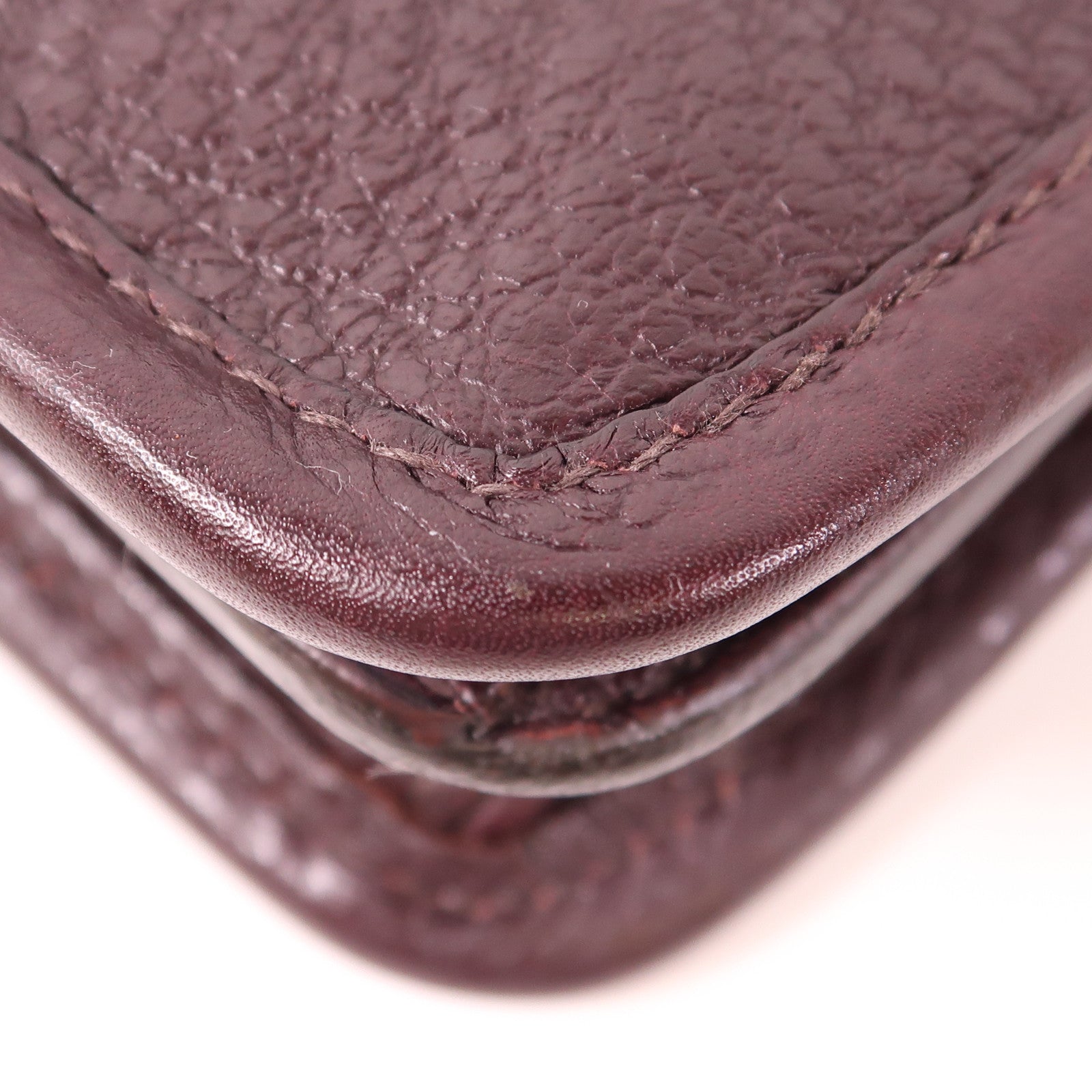 PRADA 牛皮皮革Tote Bag銀扣手挽袋