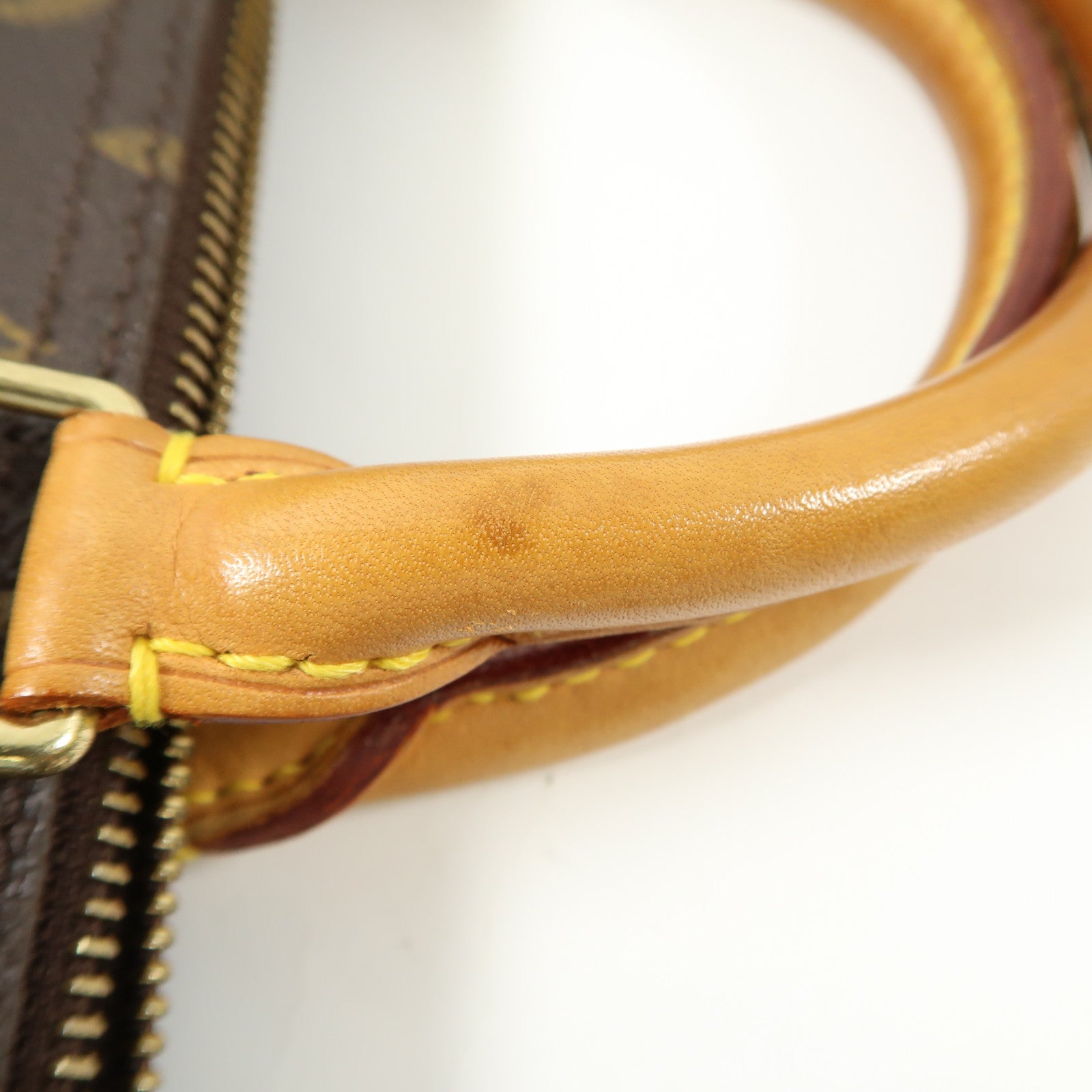 LOUIS VUITTON Monogram Speedy 30金扣手挽袋啡色