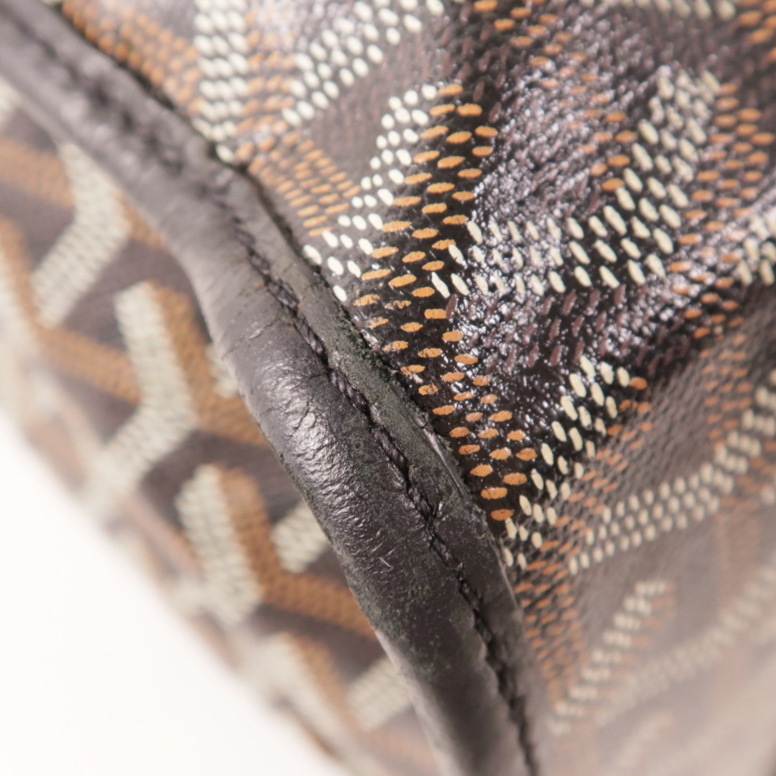 GOYARD 塗層帆布Saint Leger Backpack銀扣背包