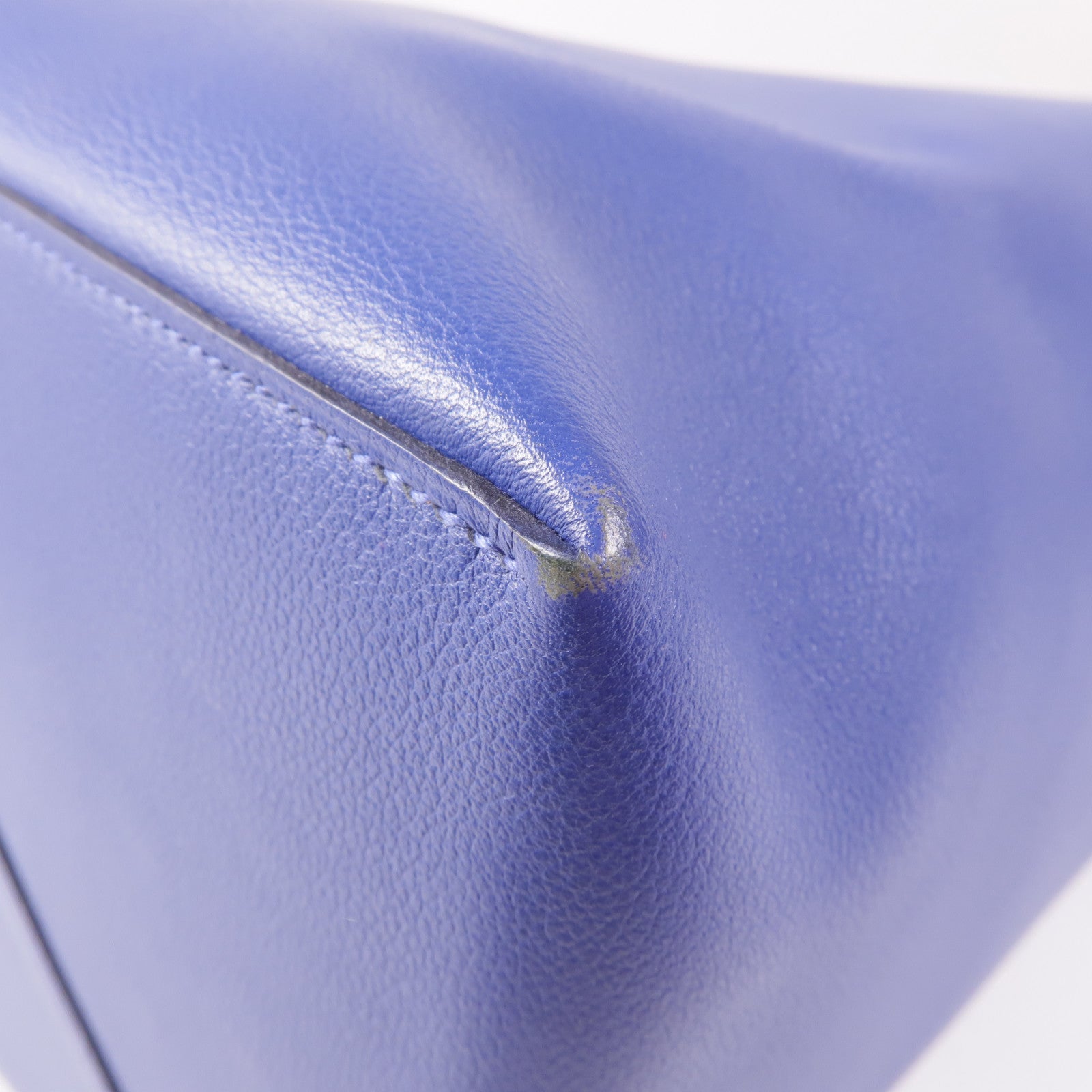 HERMES Evercolor皮革Licol 19肩背袋Bleu Brighton