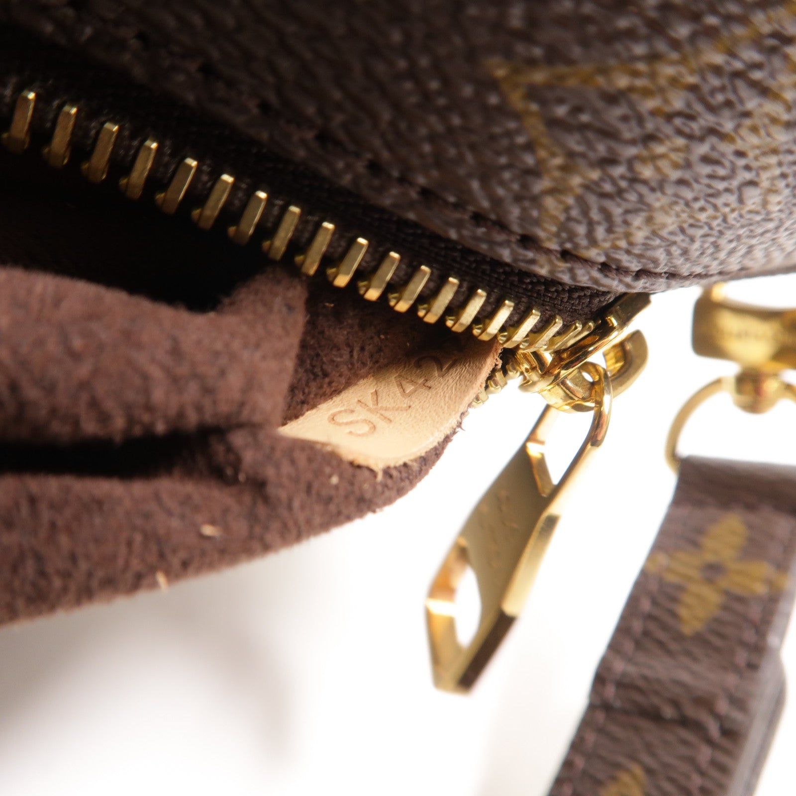 LOUIS VUITTON Monogram Pochette Metis MM金扣手挽肩背兩用袋