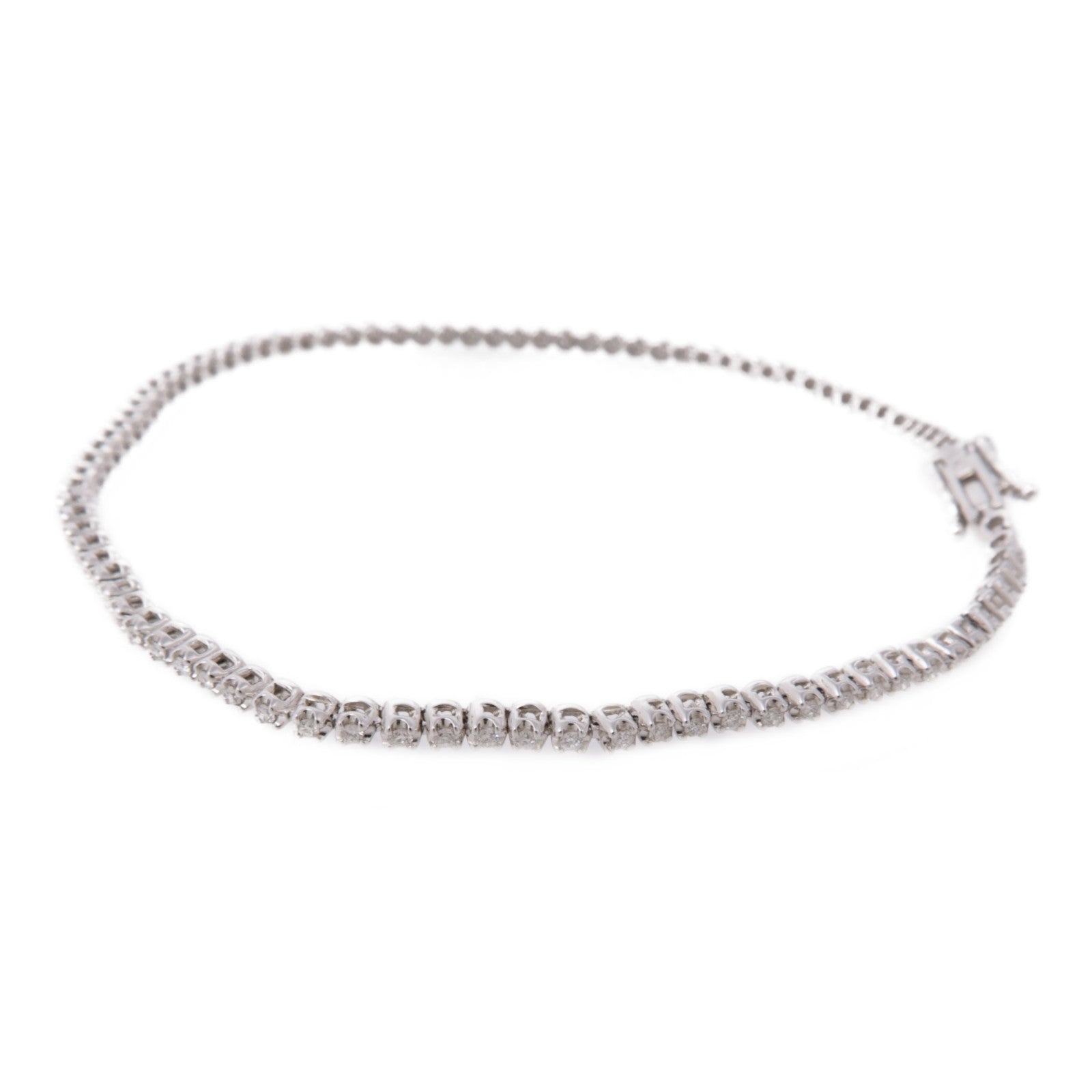 JEWELRY 18K白金Diamond Bracelet鑽石手鏈