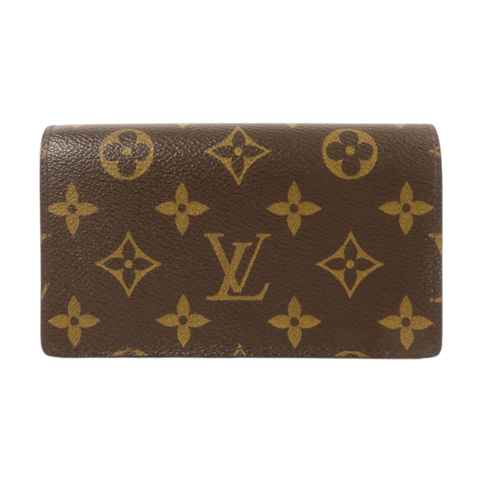 LOUIS VUITTON Monogram Bifold Wallet金扣錢包