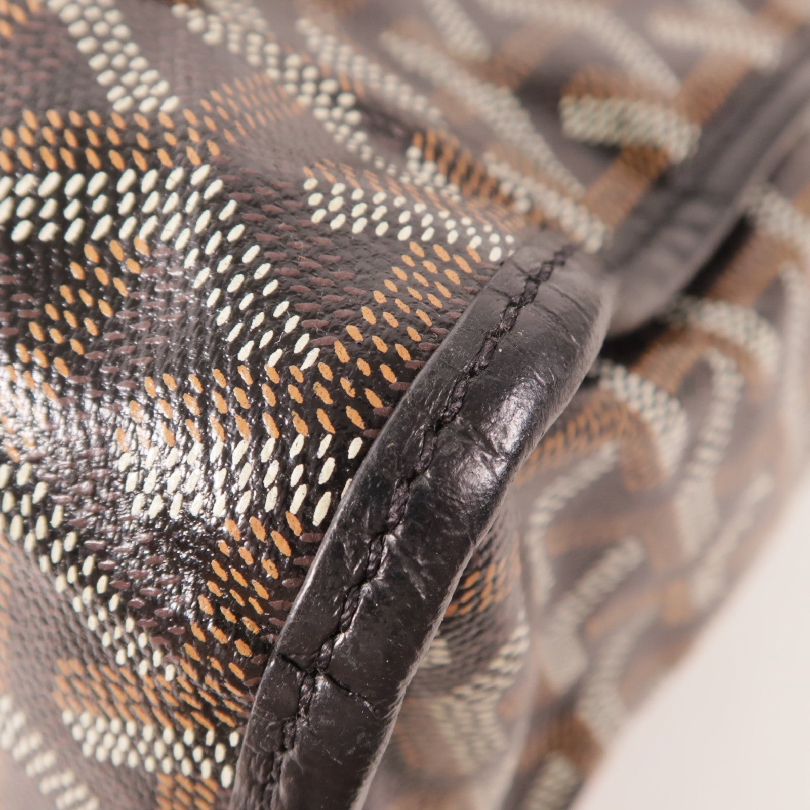 GOYARD 塗層帆布Saint Leger Backpack銀扣背包