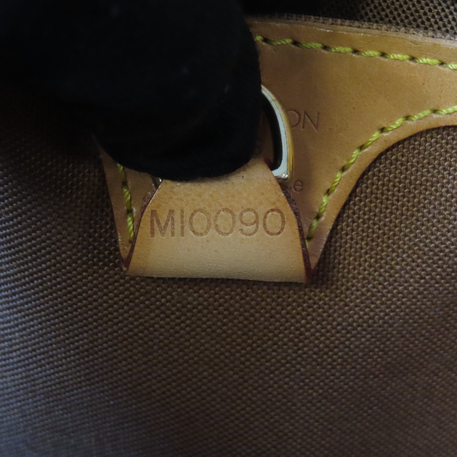 LOUIS VUITTON Monogram Elipse MM金扣手挽袋啡色