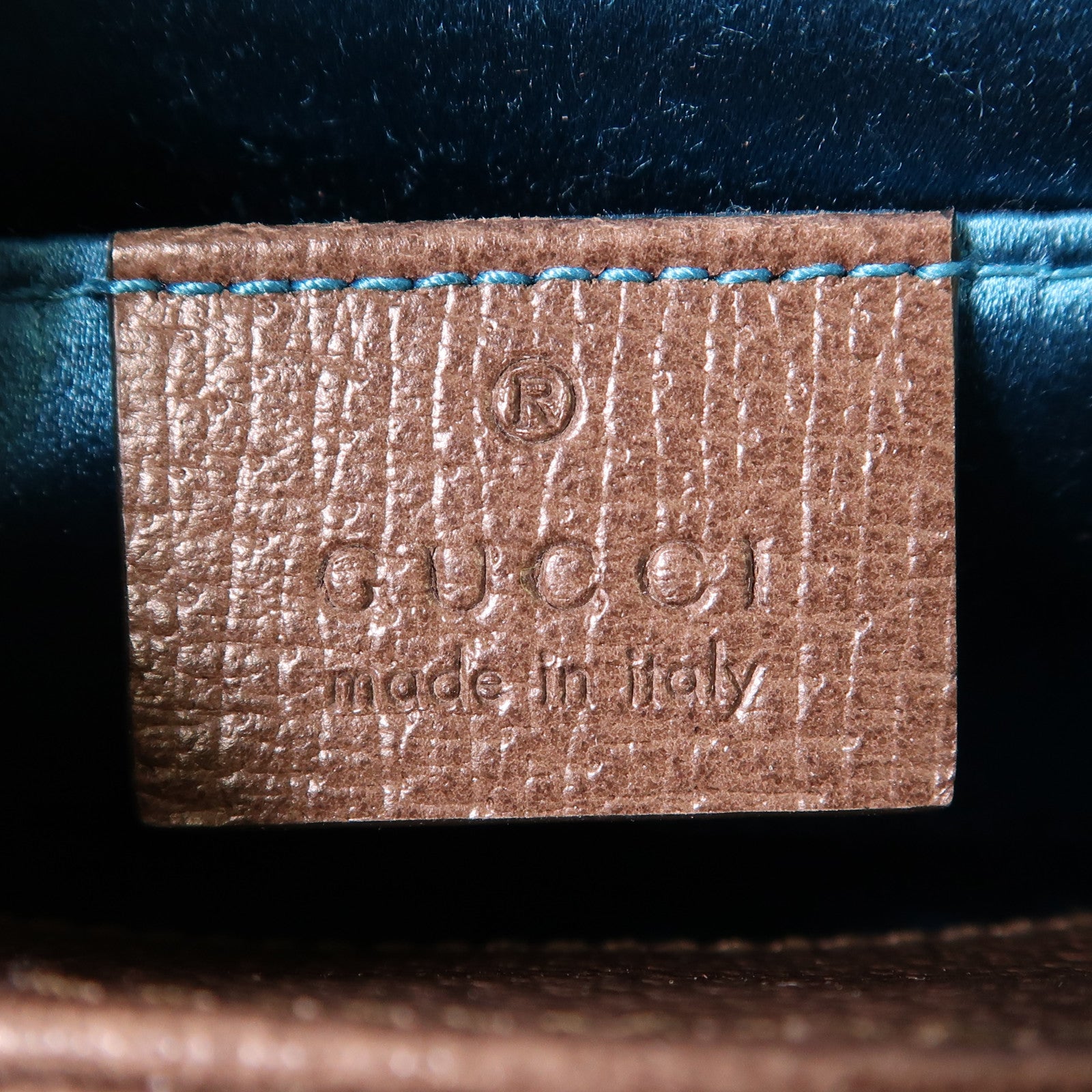GUCCI 塗層帆布Ophidia GG金扣鏈帶肩背袋